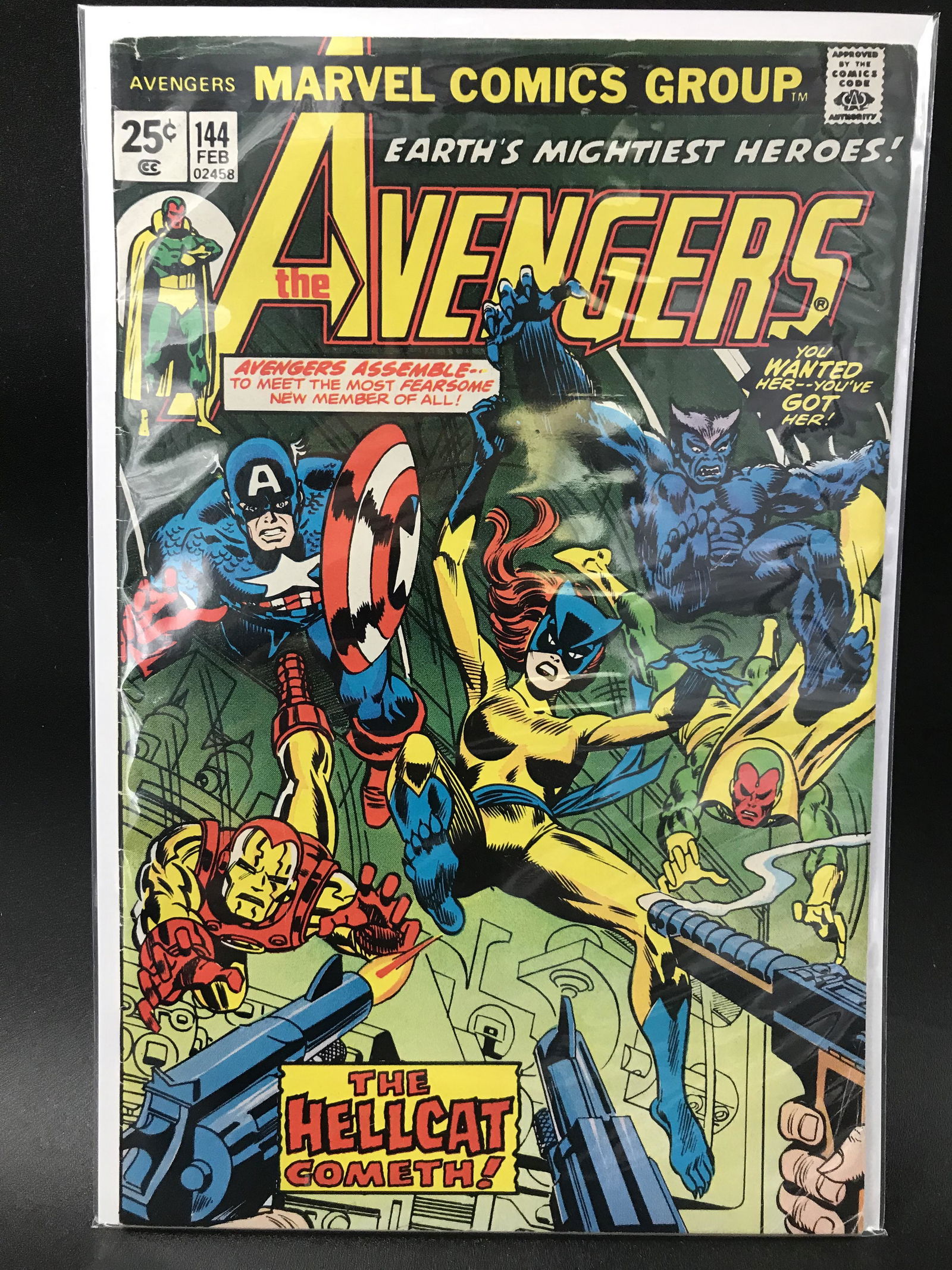 THE AVENGERS #144 (MARVEL COMICS) (1 of 1)