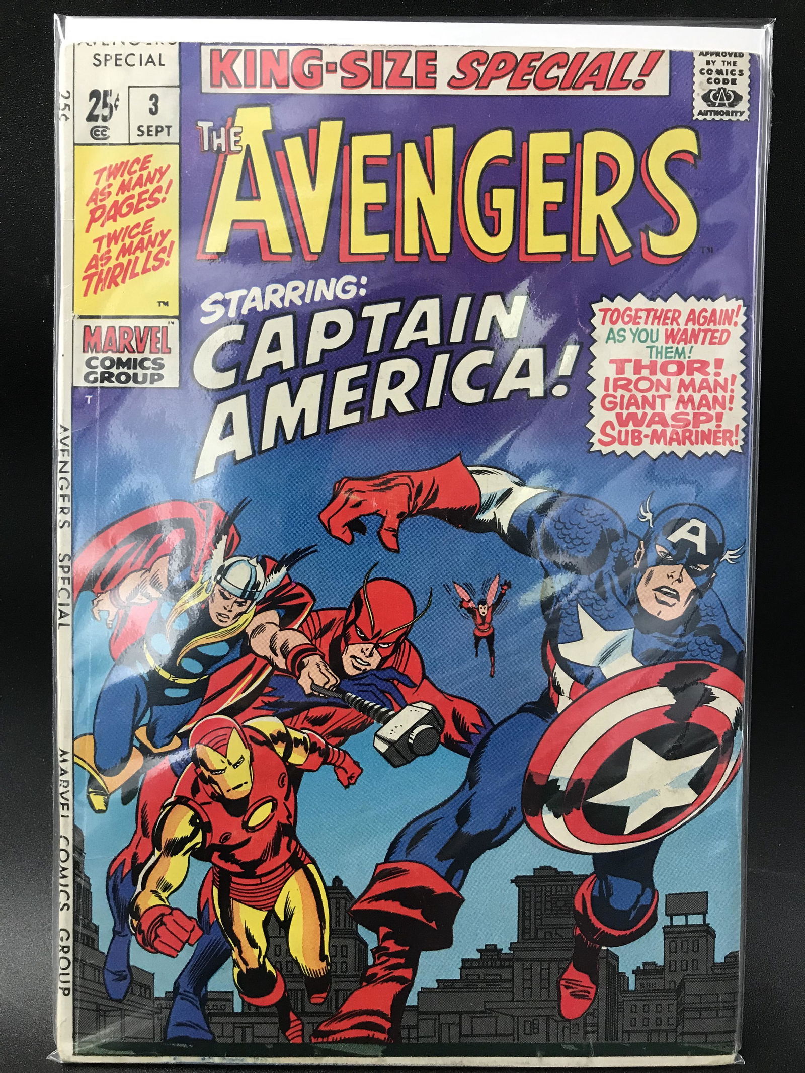 KING SIZE SPECIAL  THE AVENGERS #3  (MARVEL COMICS) (1 of 1)