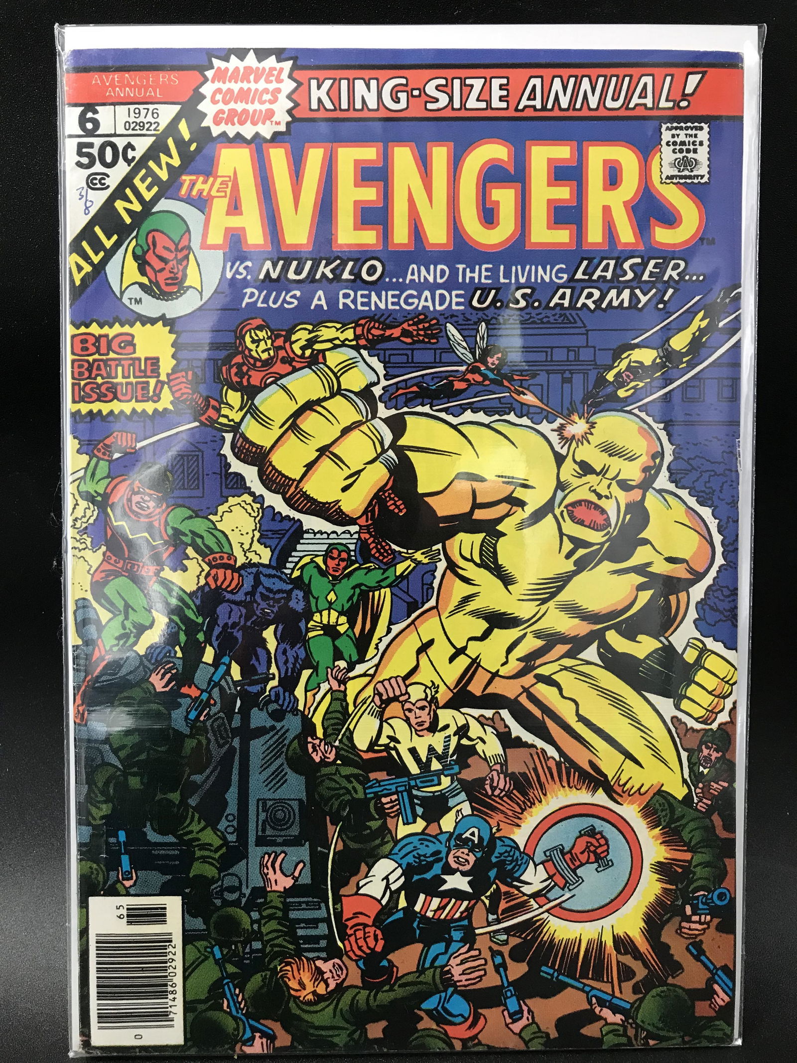 KING SIZE ANNUAL THE AVENGERS  #6  (MARVEL COMICS) (1 of 1)