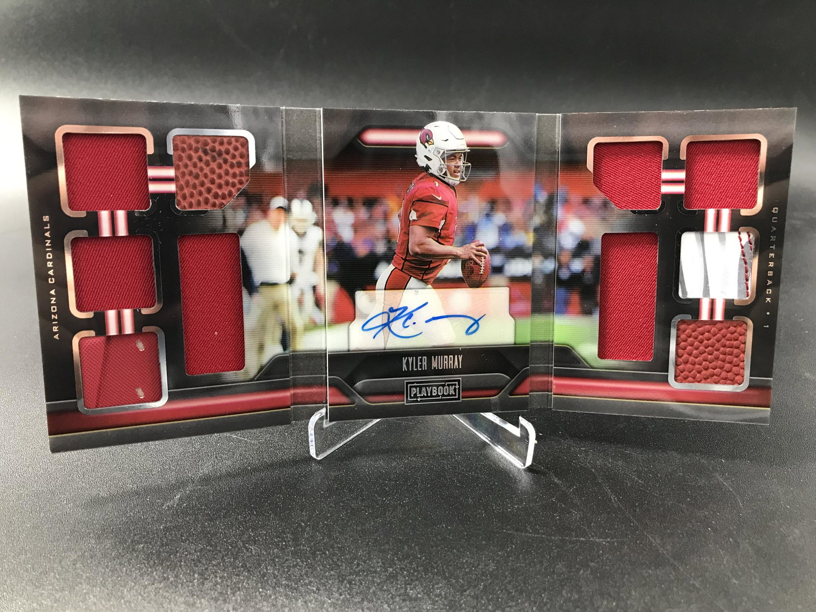 AUTOGRAPHED PANINI VAULT #VTA-KM KYLER MURRAY NUMBERED 08/25: AUTOGRAPHED PANINI VAULT #VTA-KM KYLER MURRAY NUMBERED 08/25