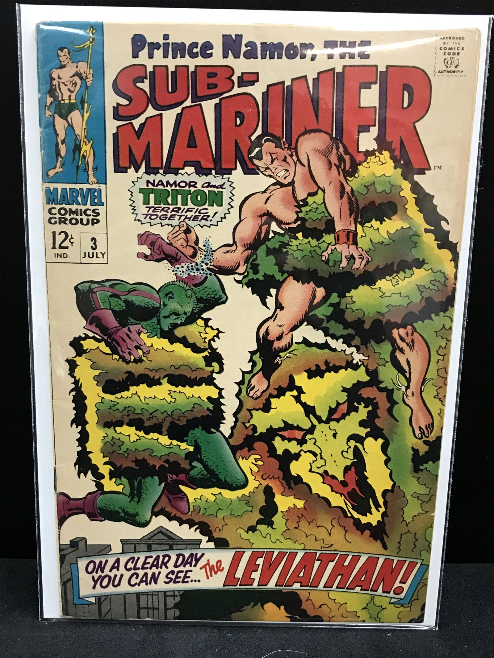 SUB-MARINER #3  MARVEL COMICS (1 of 1)