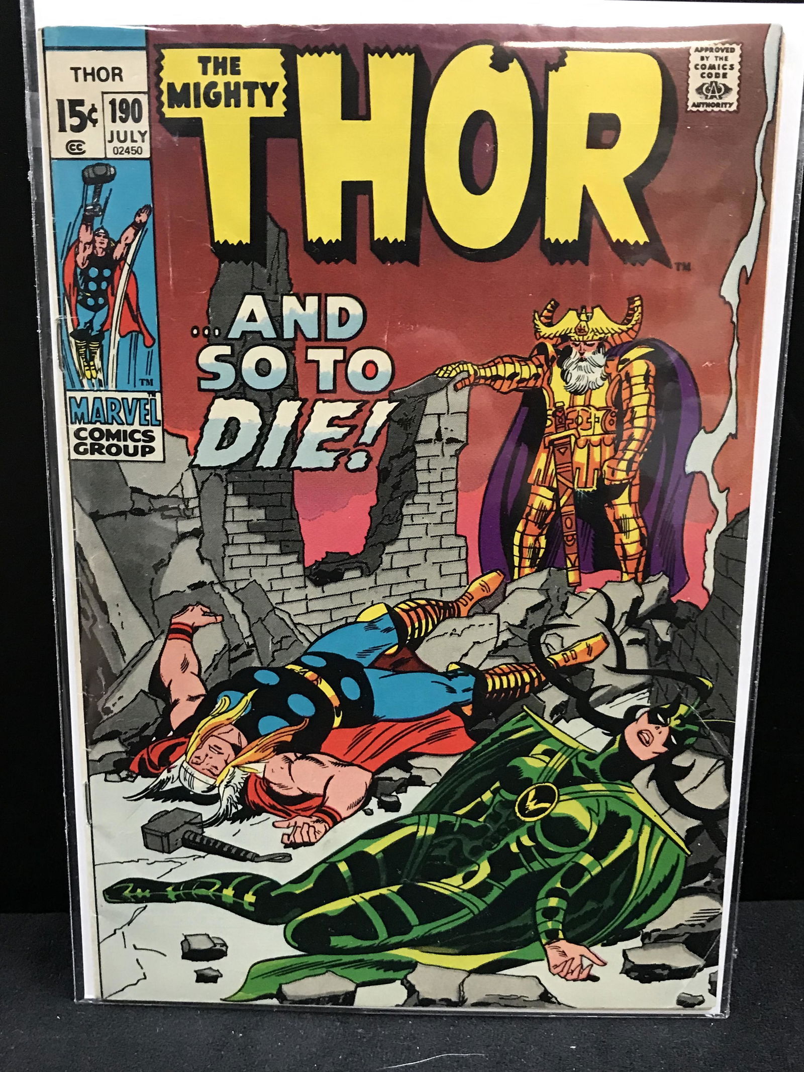THE MIGHTY THOR # 190  MARVEL COMICS (1 of 1)