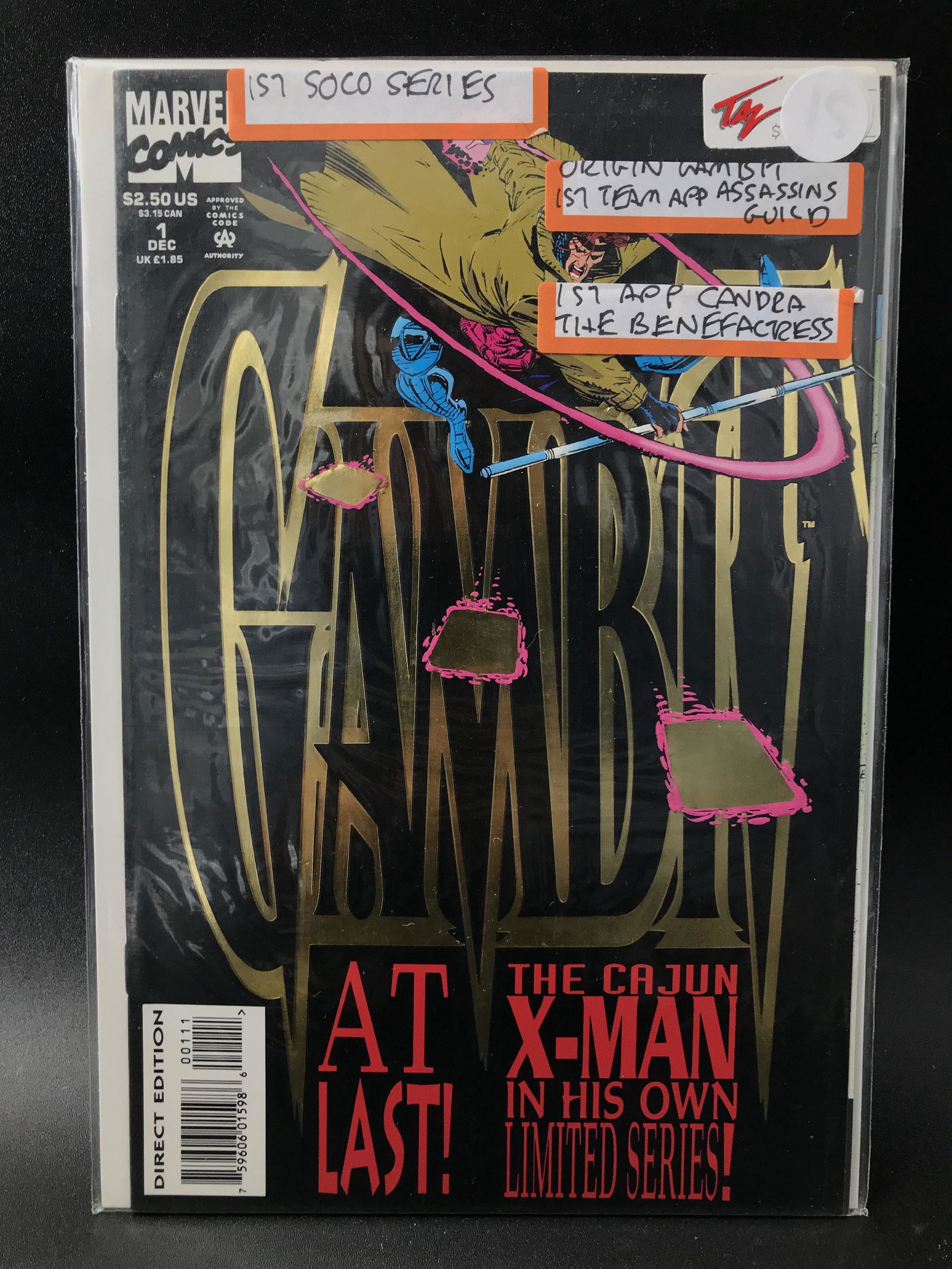 GAMBIT #1  1ST APP OF CANDRA THE BENEFACTRESS (MARVEL COMICS) (1 of 1)