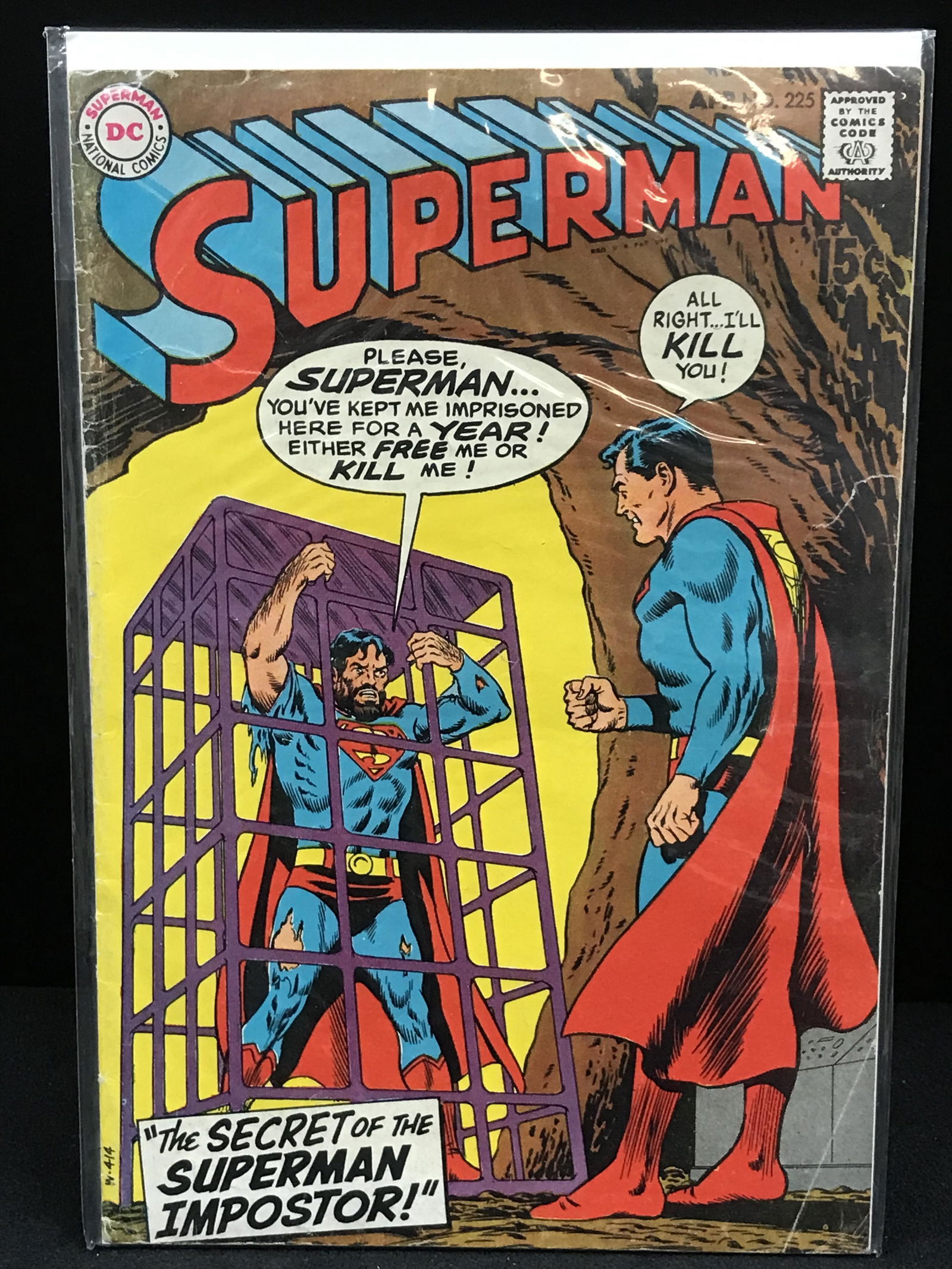 DC COMICS SUPERMAN NO.225: DC COMICS SUPERMAN NO.225