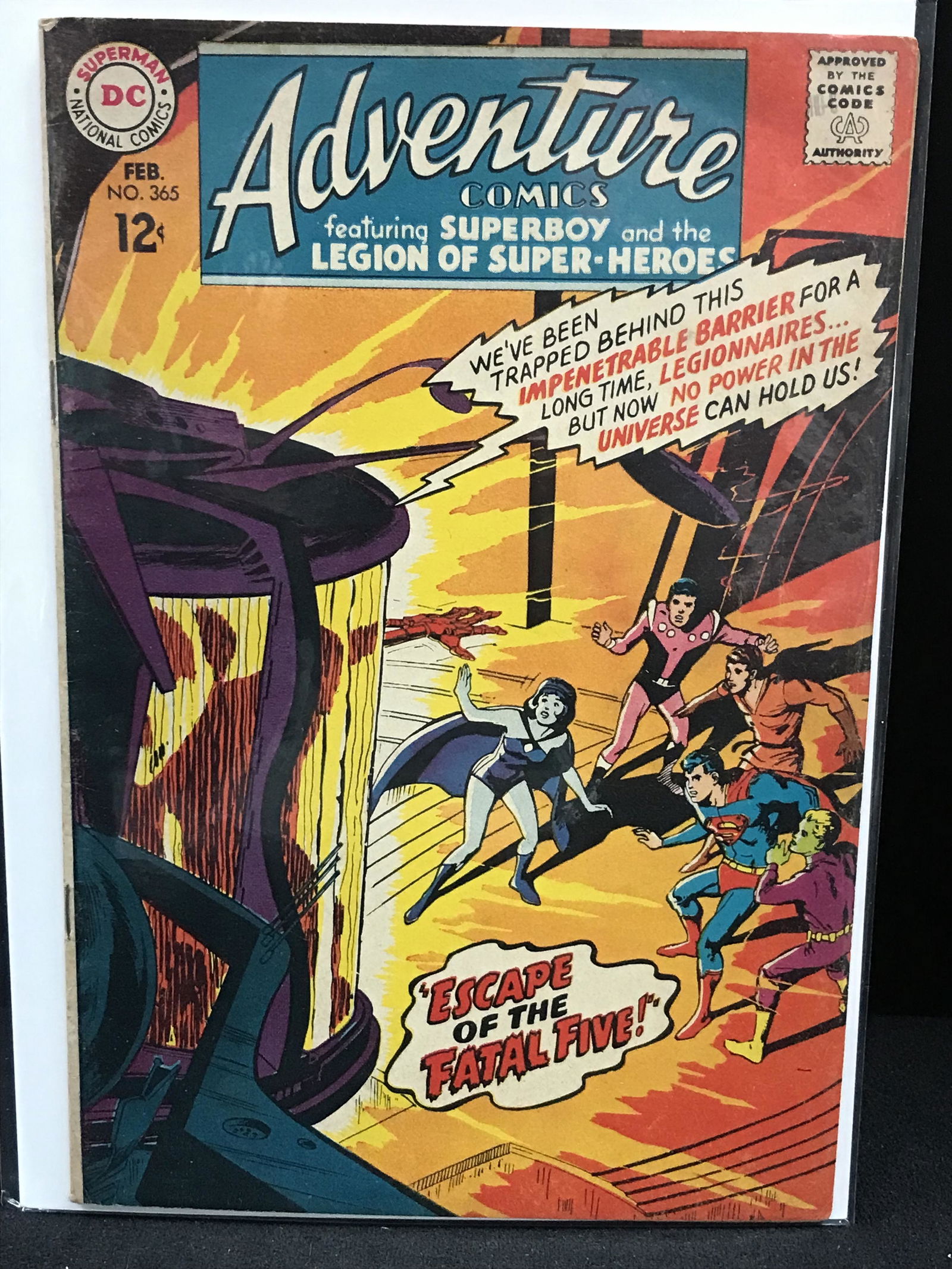 DC COMICS ADVENTURE COMICS NO.365 (1 of 1)