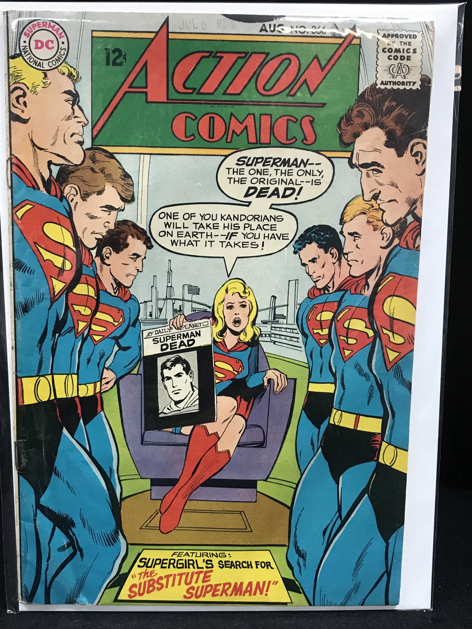 DC COMICS ACTION NO.366: DC COMICS ACTION NO.366