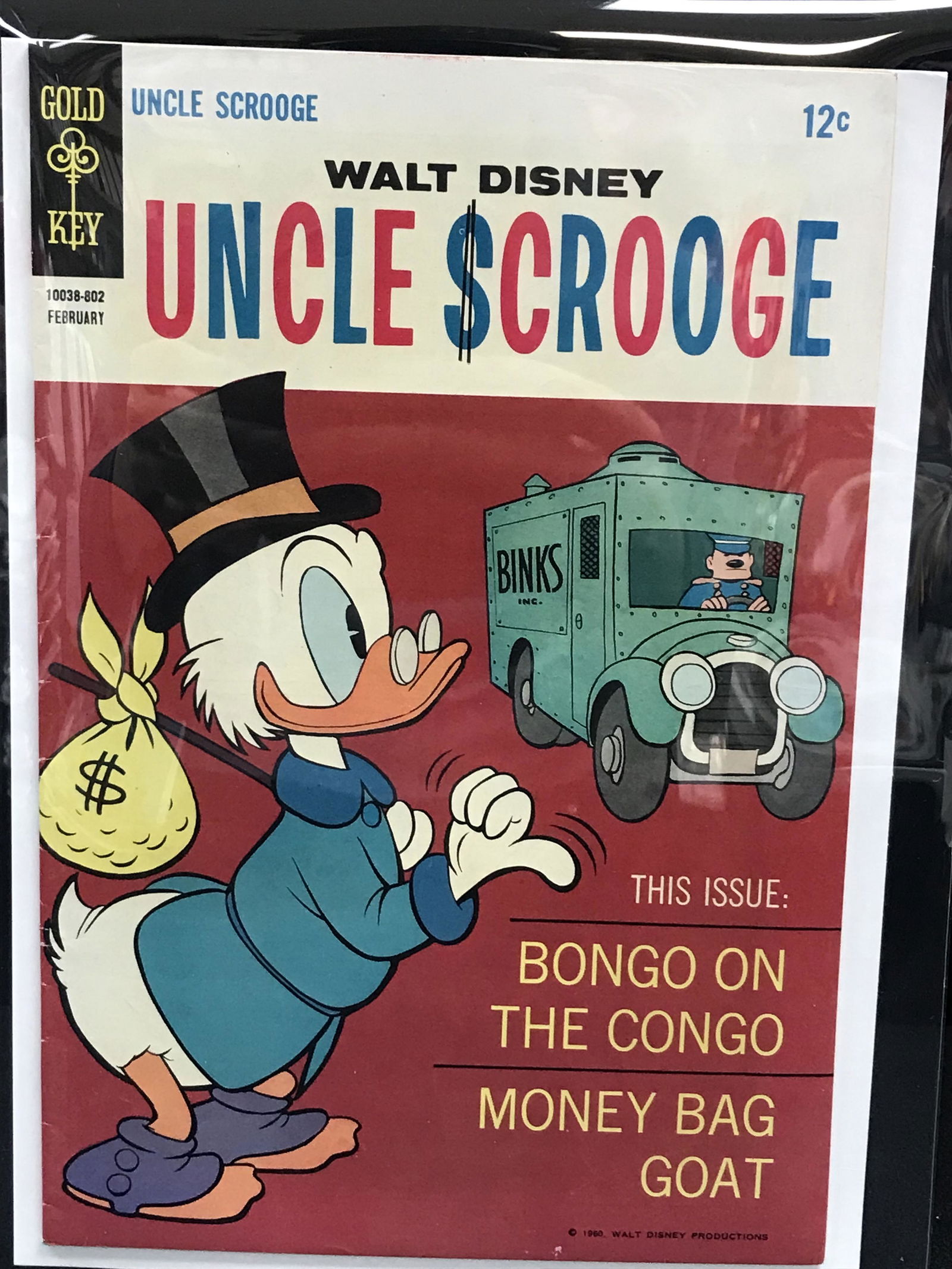 WALT DISNEY UNCLE SCROOGE (GOLD KEY COMICS) (1 of 1)