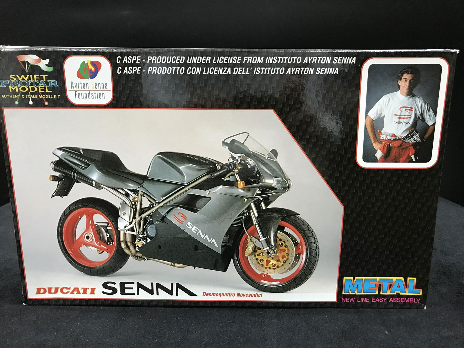 SEALED SWIFT PROTAR MODEL DUCATI SENNA MODEL KIT (1 of 1)