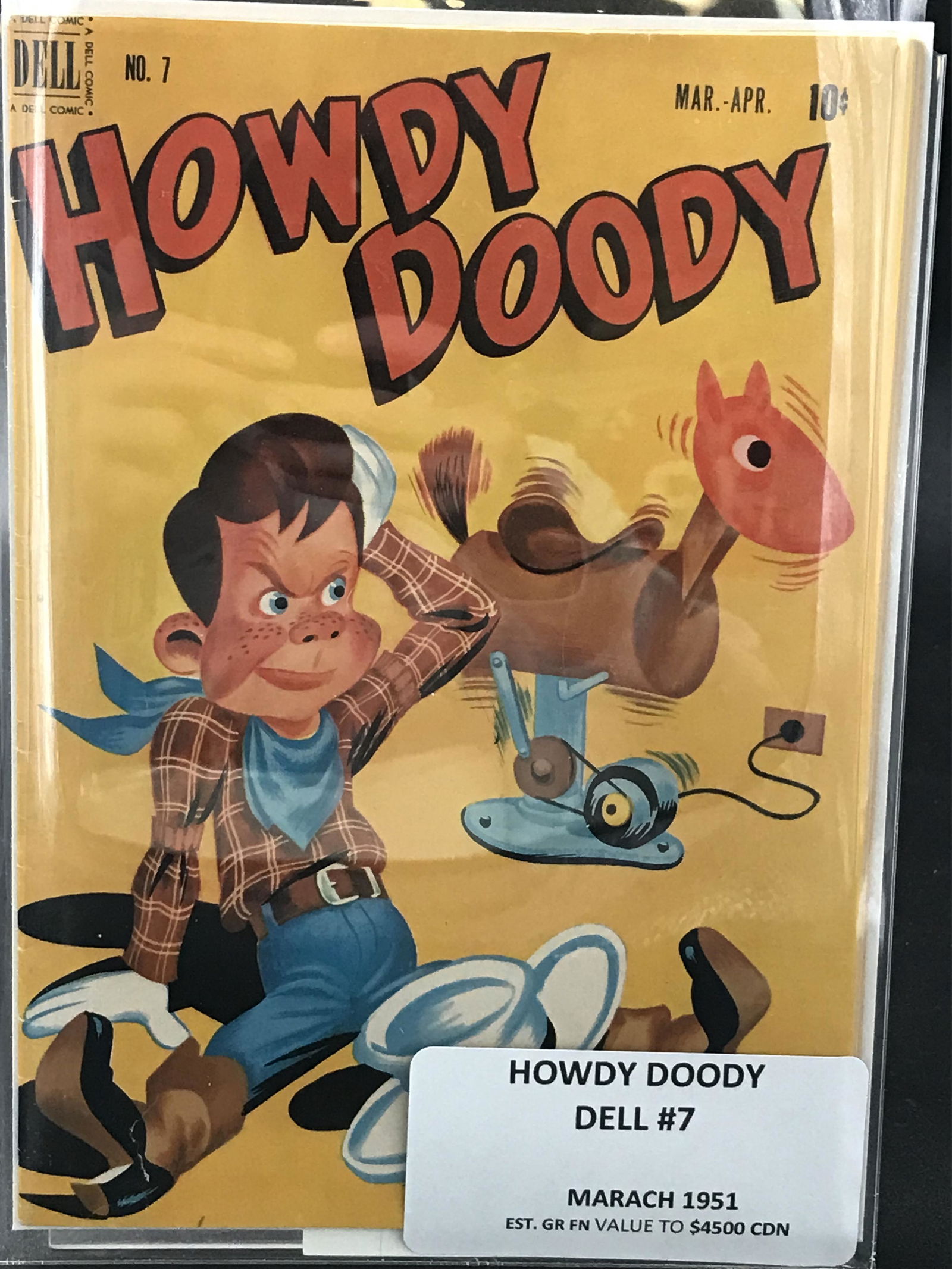 HOWDY DOODY DELL COMICS NO.7 MARCH 1951 (1 of 1)