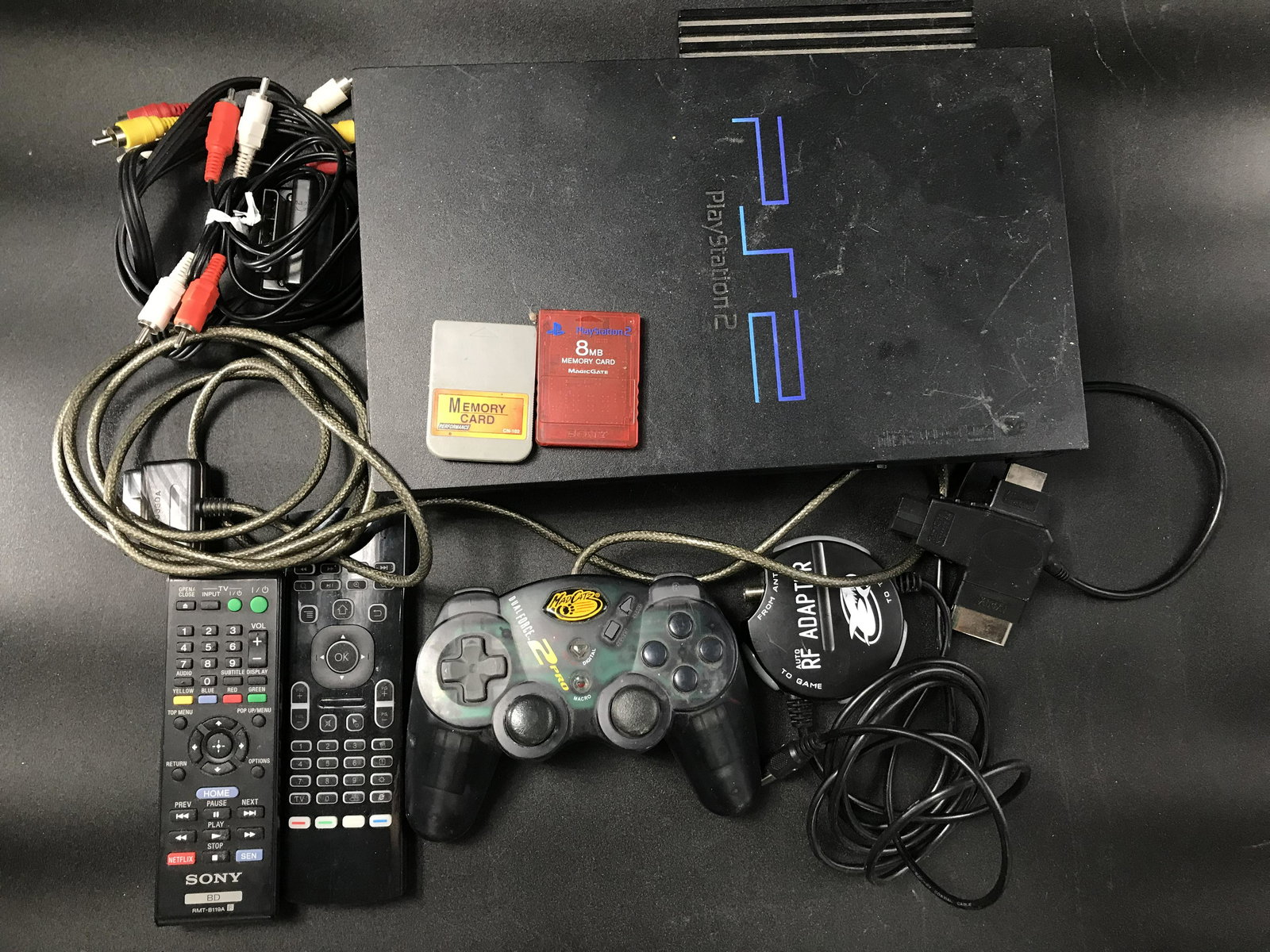 SONY PLAYSTATION 2 SYSTEM  WITH ACCESSORIES (1 of 1)