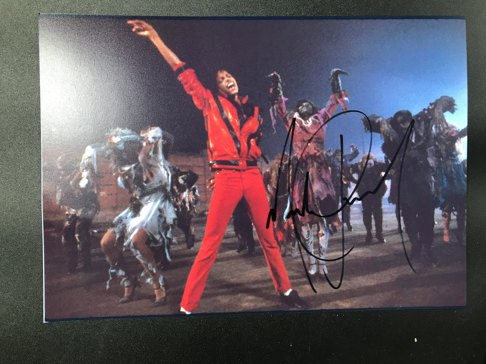 MICHAEL JACKSON SIGNED 8X10 (RA COA) (1 of 2)