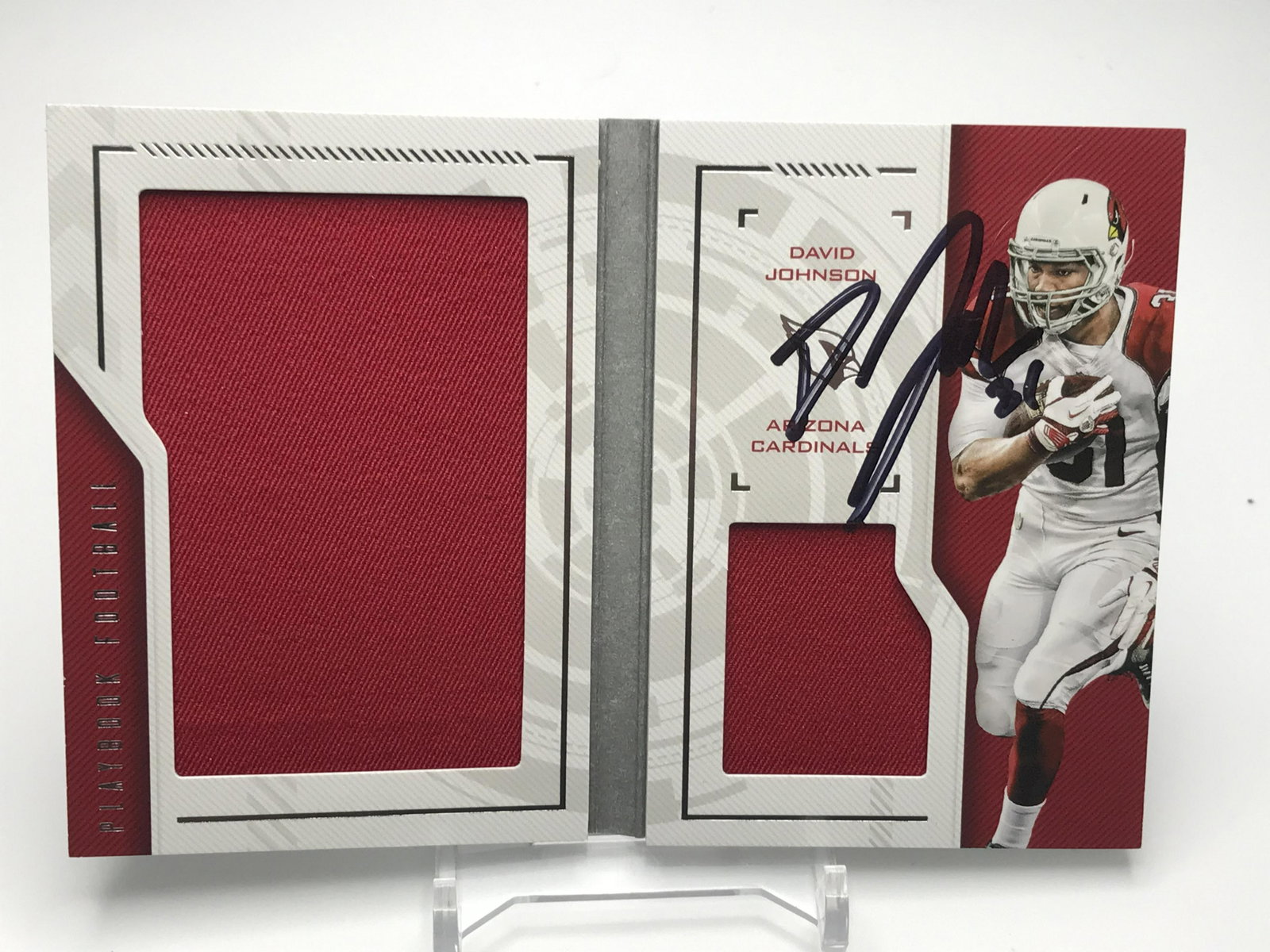 DAVID JOHNSON PANINI PLAYBOOK 49/199: DAVID JOHNSON PANINI PLAYBOOK 49/199