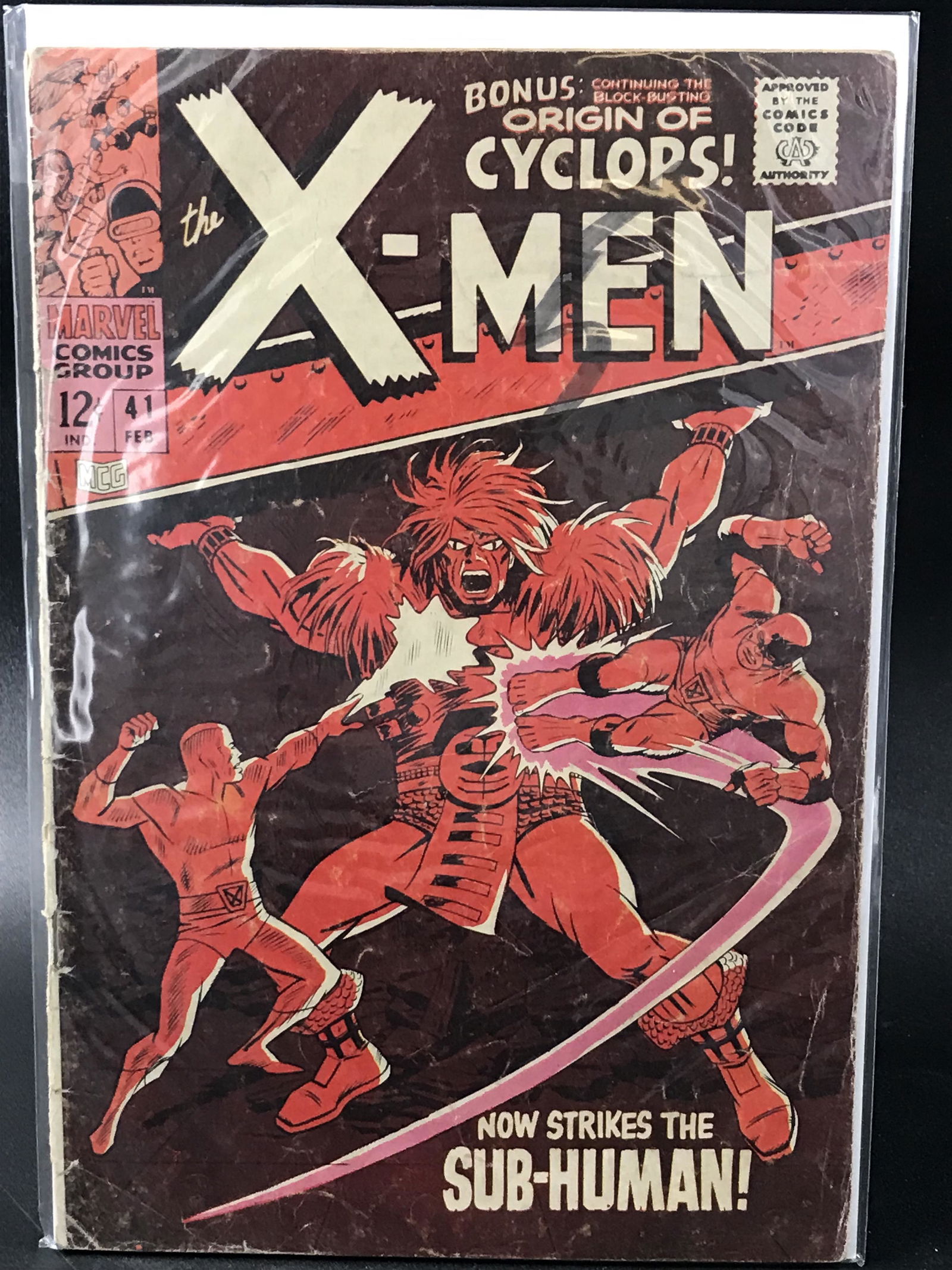 THE X-MEN NO. 41 MARVEL COMICS (1 of 1)