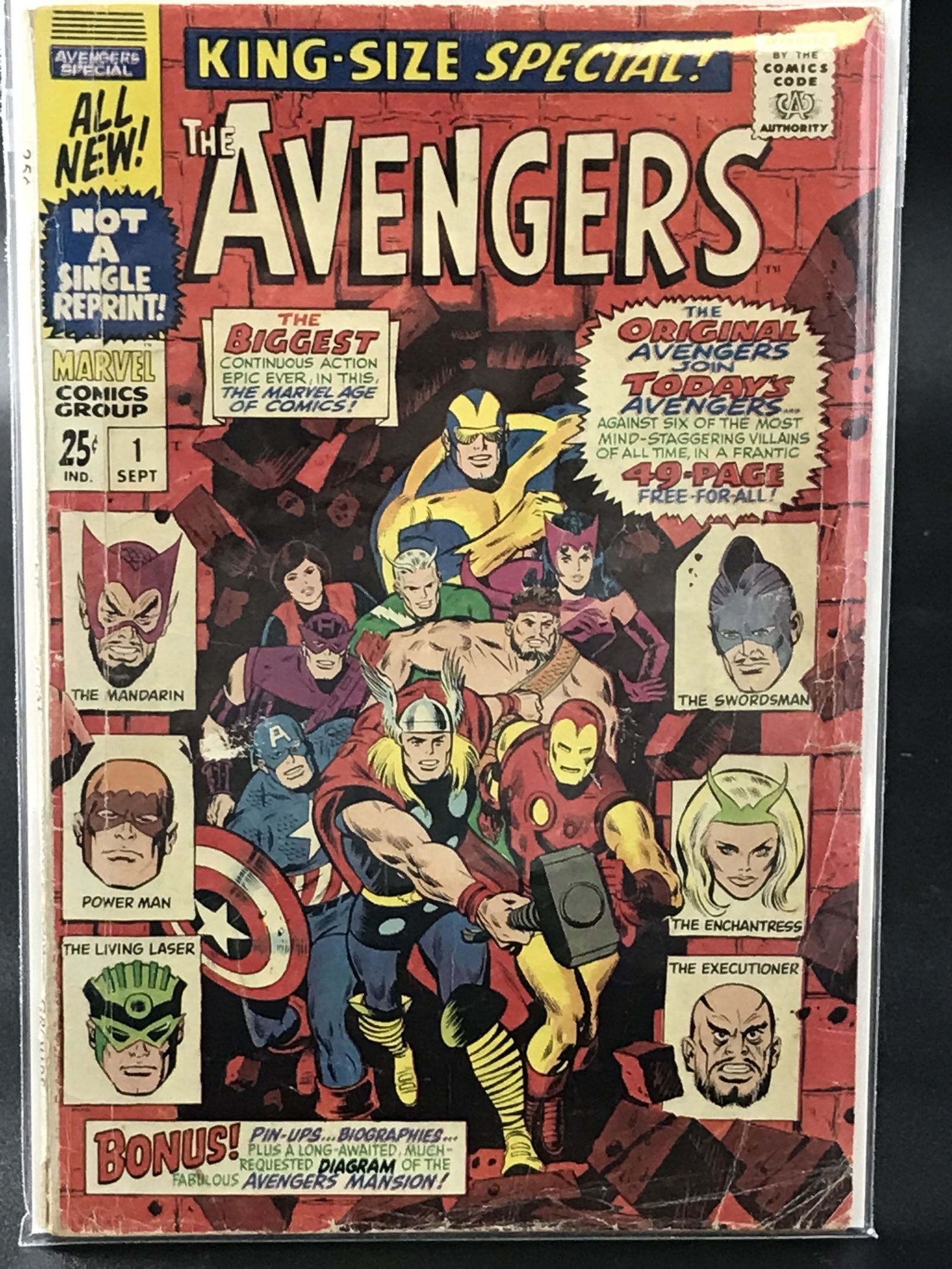 THE AVENGERS NO. 1 MARVEL COMICS (1 of 1)