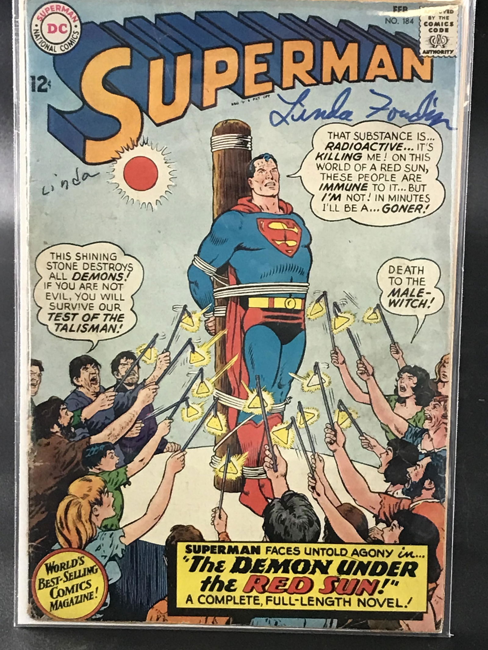 DC COMICS SUPERMAN NO. 184 (1 of 1)