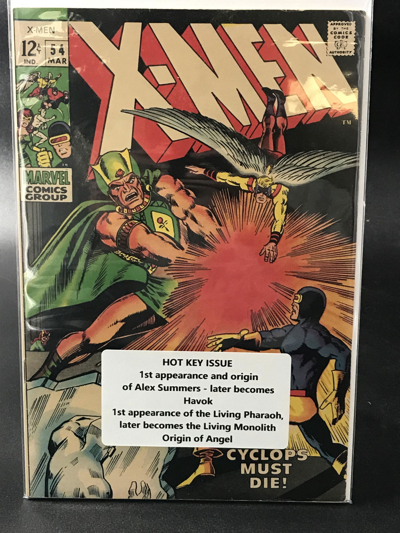 X-MEN #54 KEY ISSUE  (MARVEL COMICS) (1 of 1)