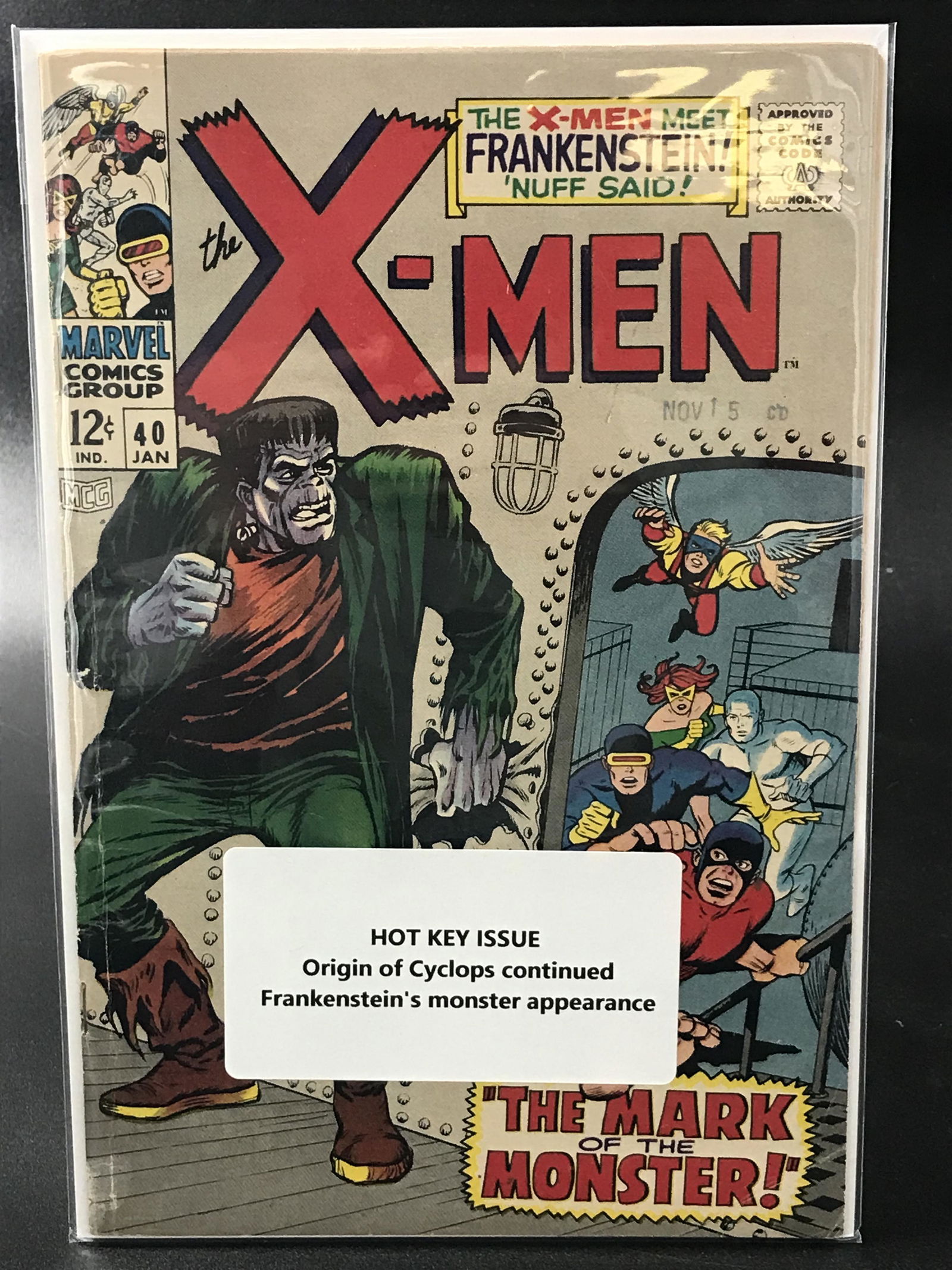 X-MEN #40 KEY ISSUE   (MARVEL COMICS) (1 of 1)