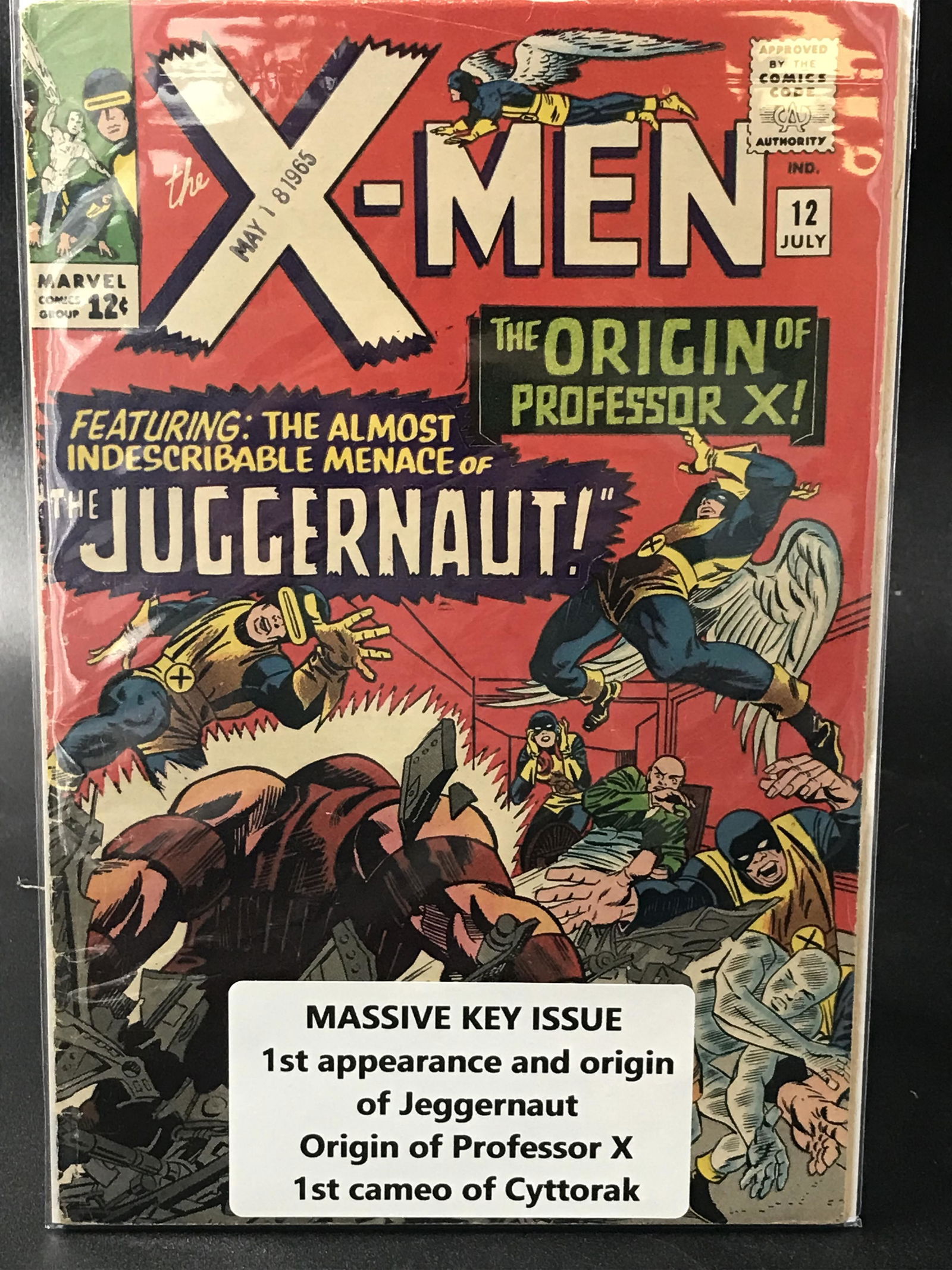 X-MEN #12 KEY ISSUE 1ST APP OF JUGGERNAUT  (MARVEL COMICS) (1 of 1)