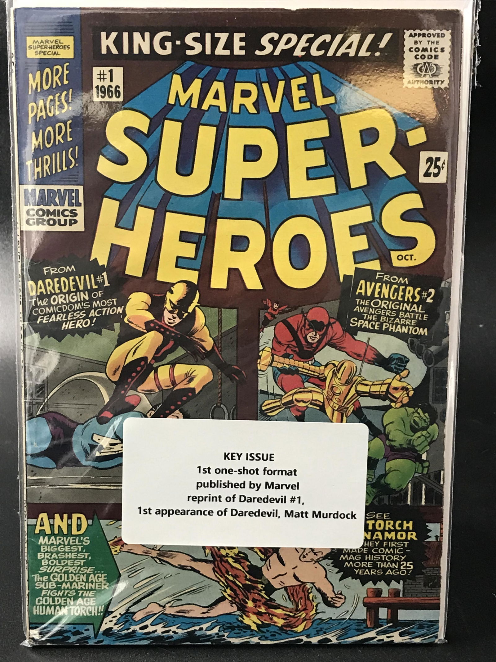 KING SIZE SPECIAL MARVEL SUPER-HEROS  #1 (MARVEL COMICS) (1 of 1)