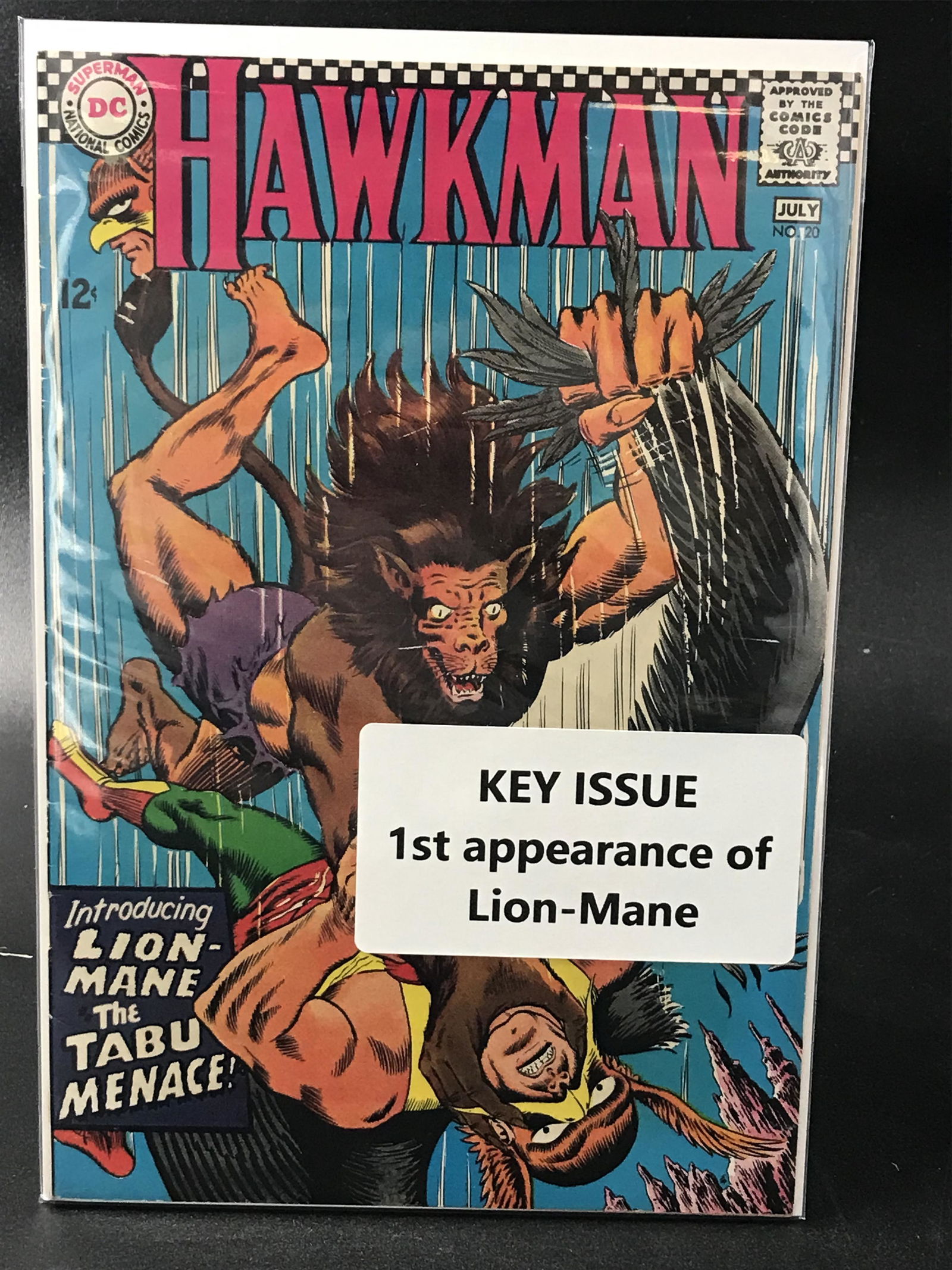 HAWKMAN #20 KEY ISSUE 1ST APP OF LION-MANE (DC COMICS) (1 of 1)