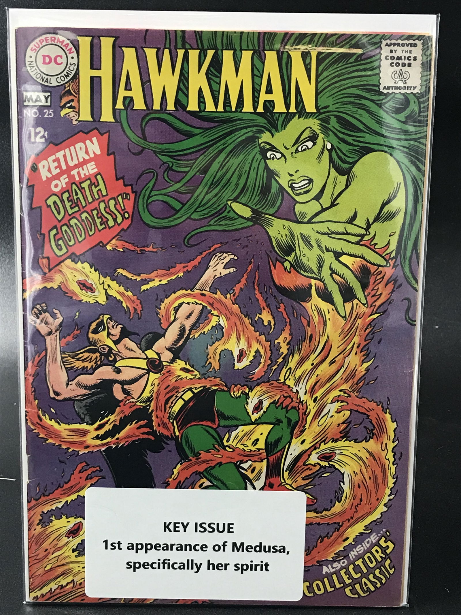 HAWKMAN #25 KEY ISSUE 1ST APP OF MEDUSA  (DC COMICS) (1 of 1)