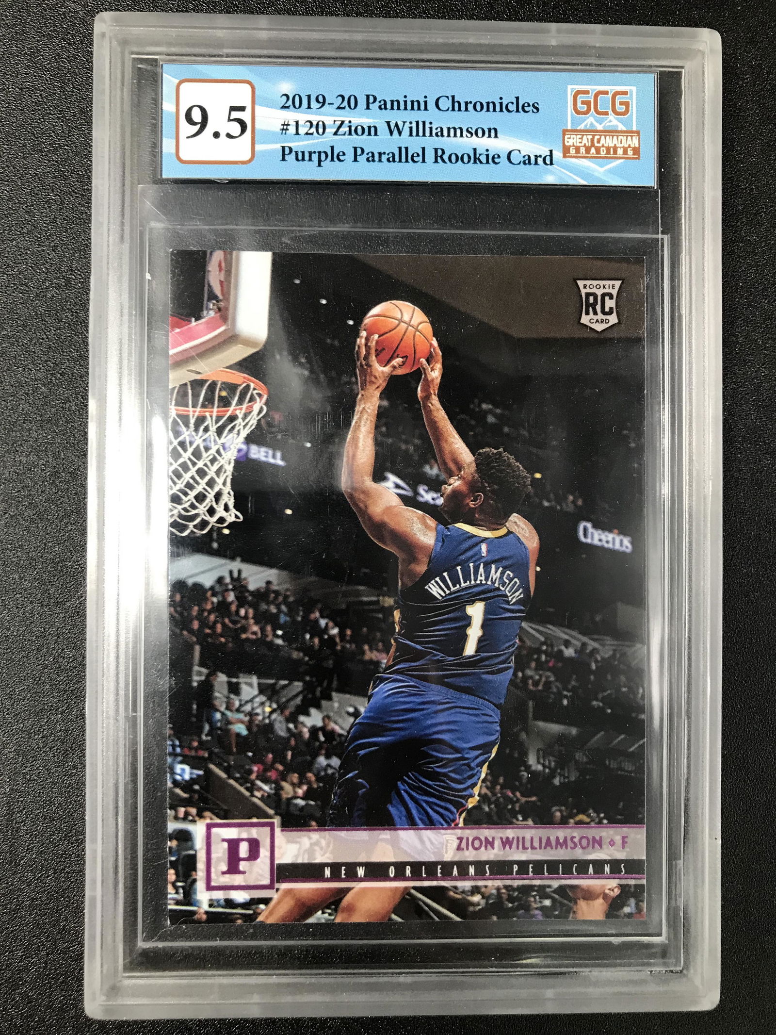 2019 PANINI CHRONICLES ZION WILLIAMSON ROOKIE CARD (1 of 2)