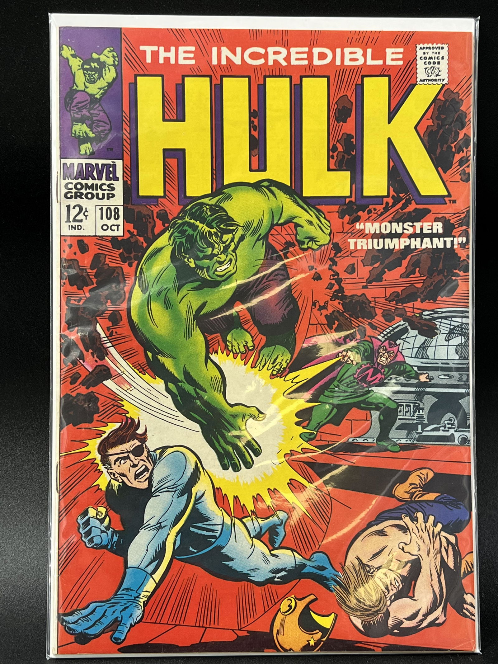 THE INCREDIBLE HULK #108  MARVEL COMICS (1 of 1)