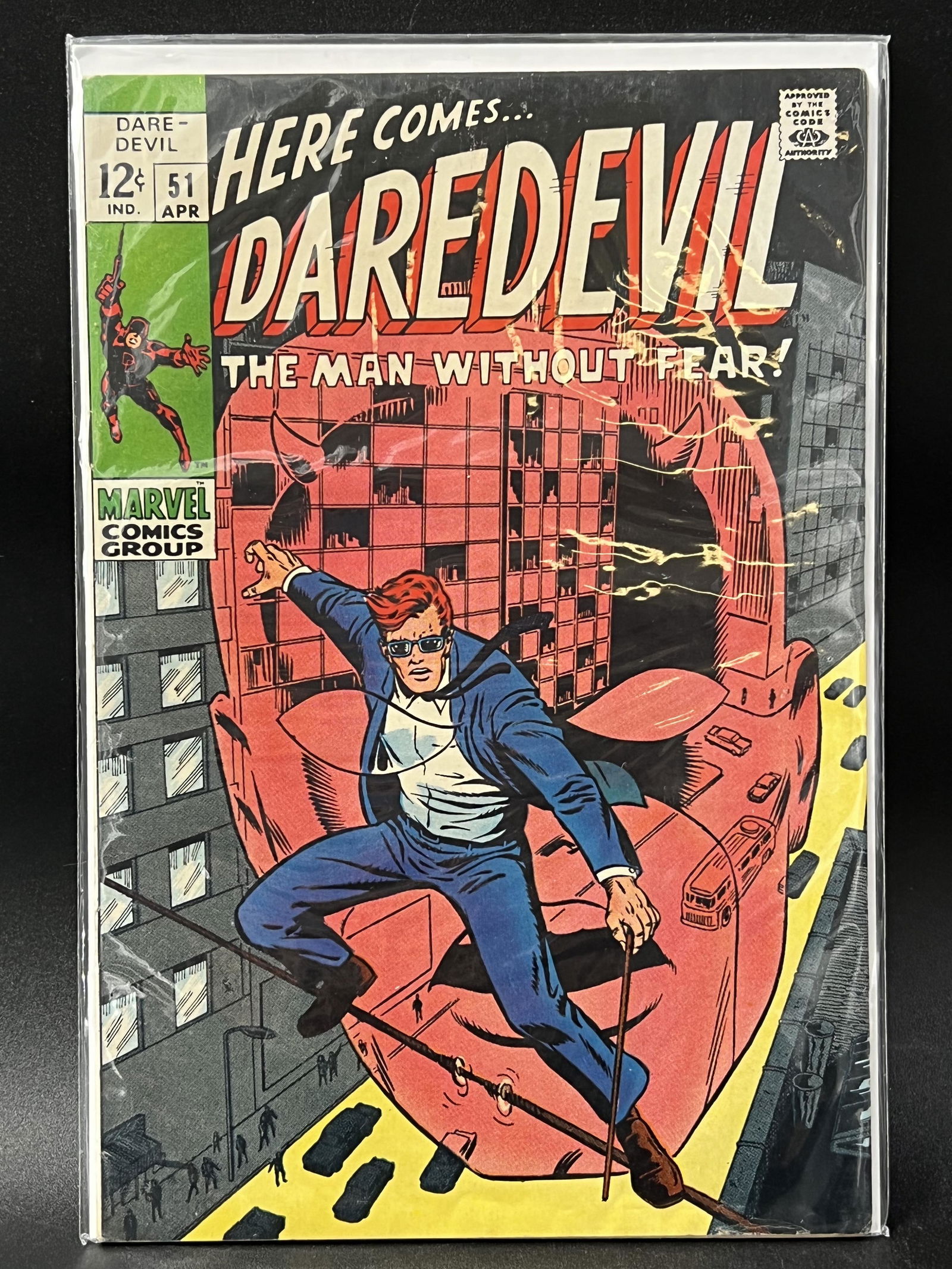 DAREDEVIL  #51   (MARVEL COMICS) (1 of 1)