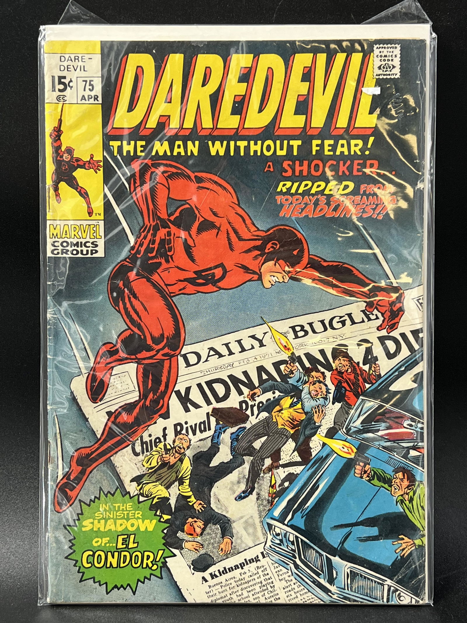 DAREDEVIL  #75   (MARVEL COMICS) (1 of 1)