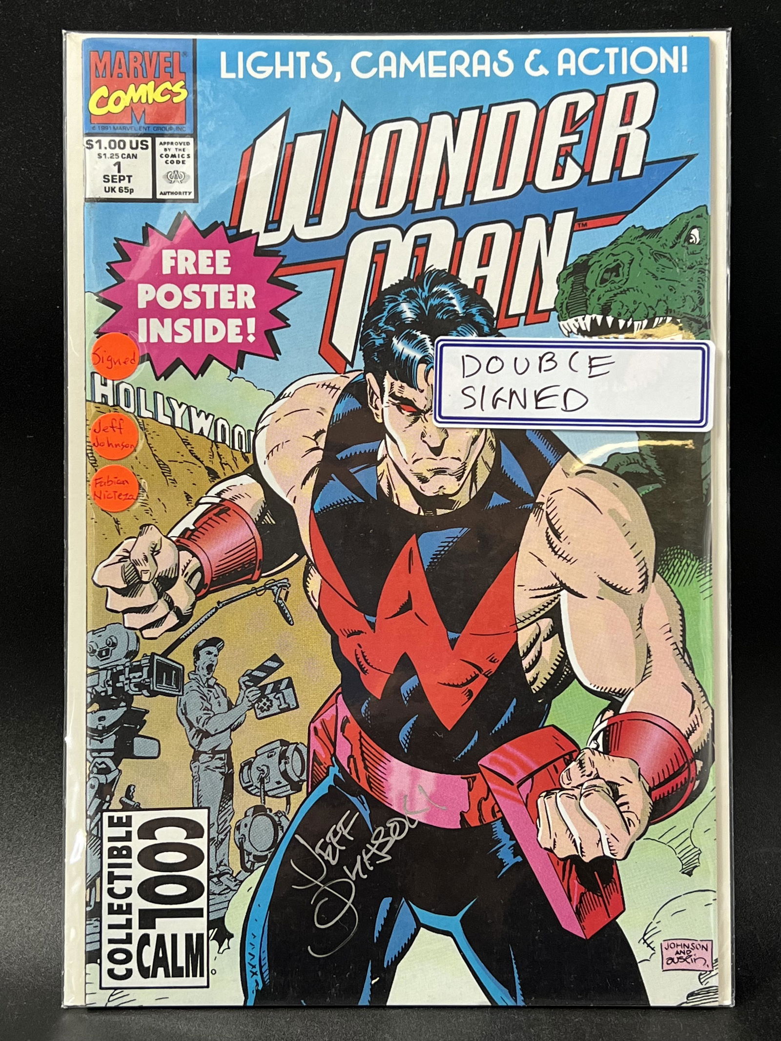 WONDER MAN #1  DOUBLE SIGNED (MARVEL COMICS) (1 of 1)