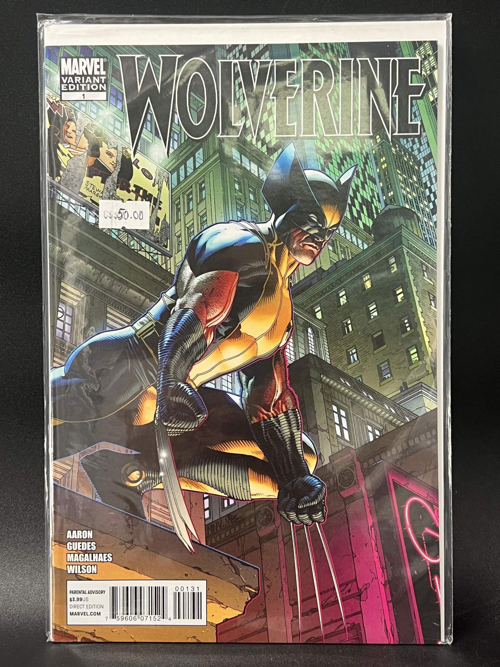 WOLVERINE MARVEL VARIANT EDITION NO. 1 (1 of 1)