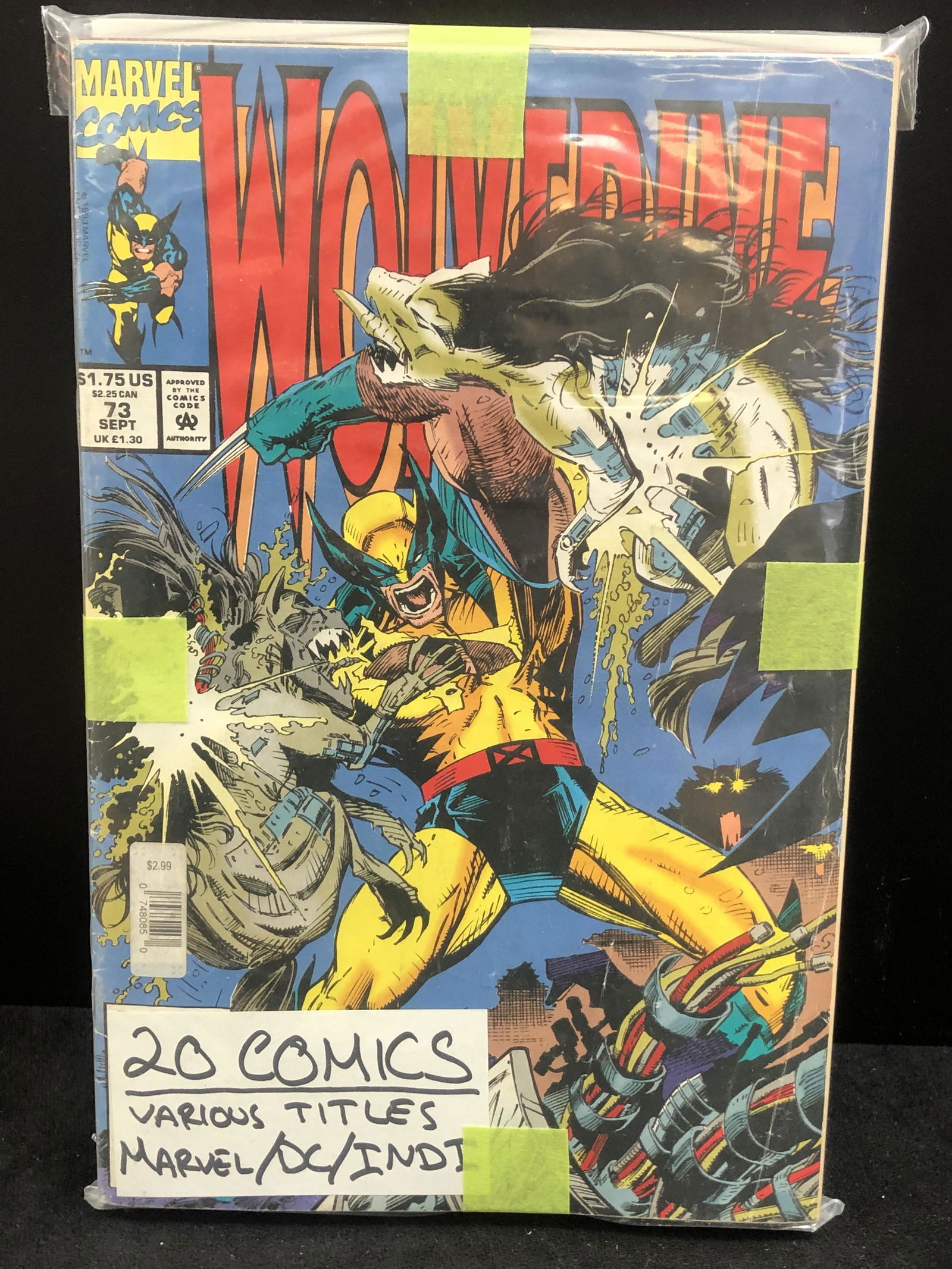 LOT OF 20 SUPER HERO COMICS (MARVEL,DC,INDIE COMICS) (1 of 1)