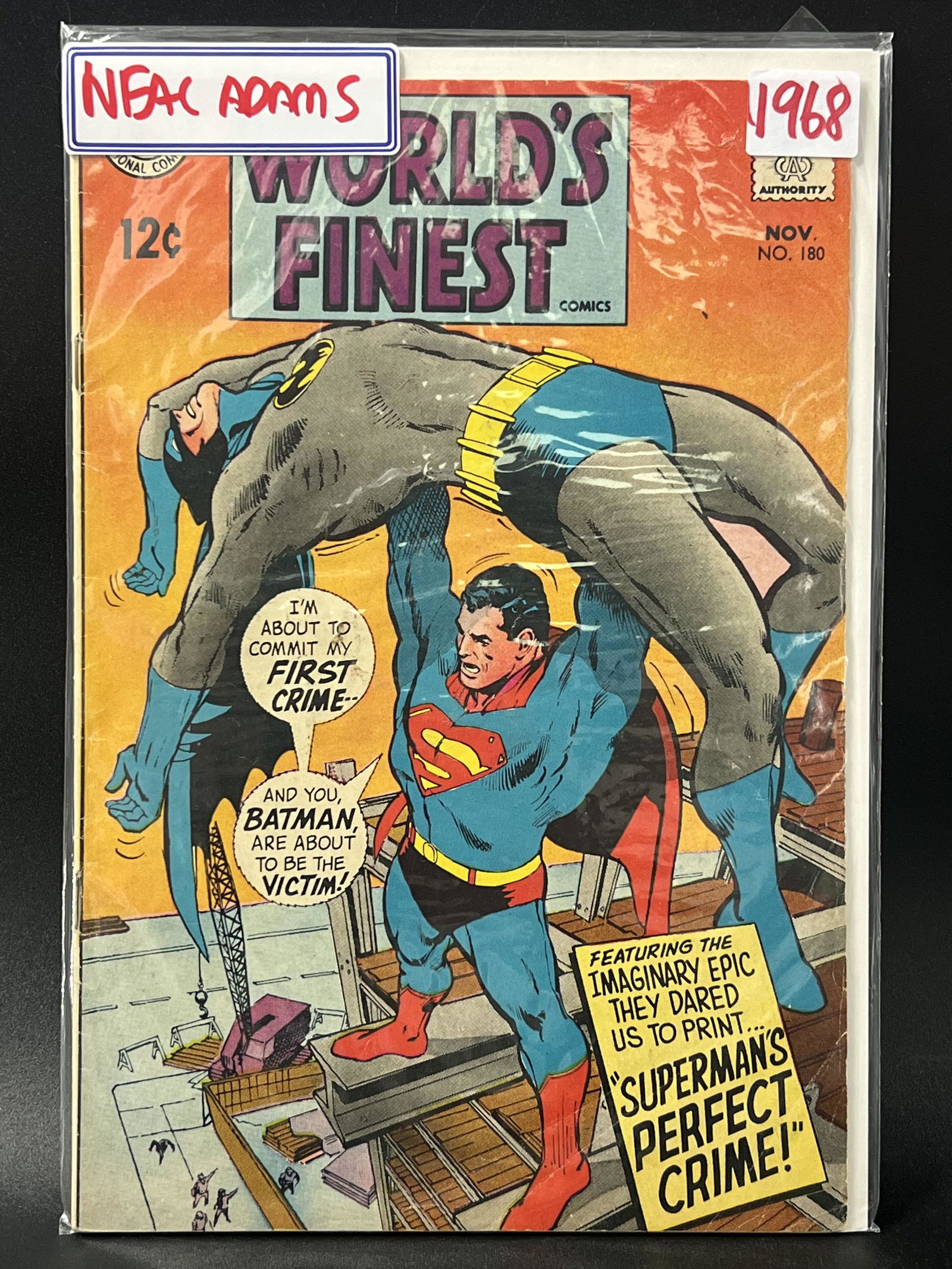 WORLD'S FINEST NO. 180 DC COMICS (1 of 1)