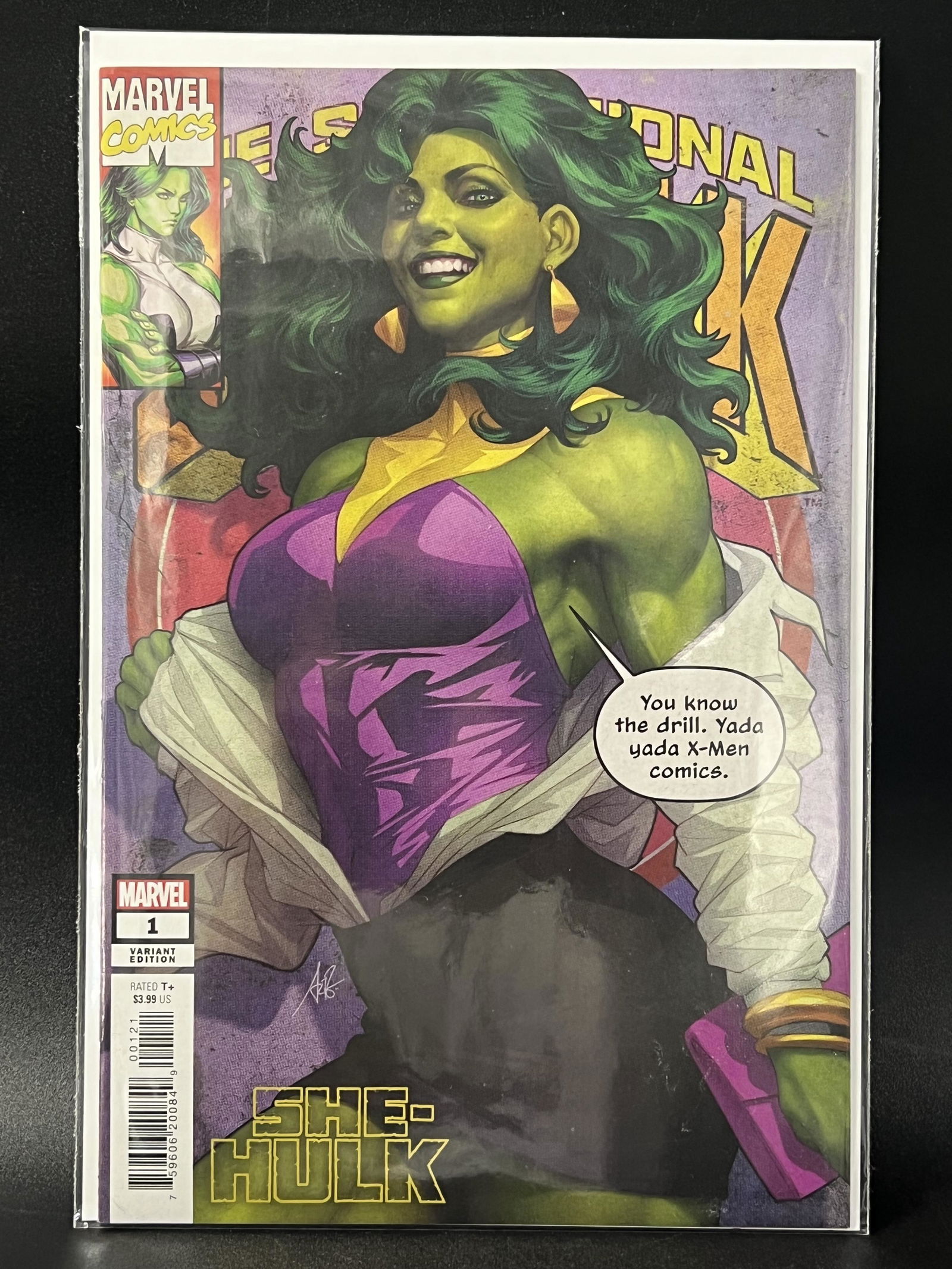 SHE-HULK MARVEL 1 VARIANT EDITION (1 of 1)