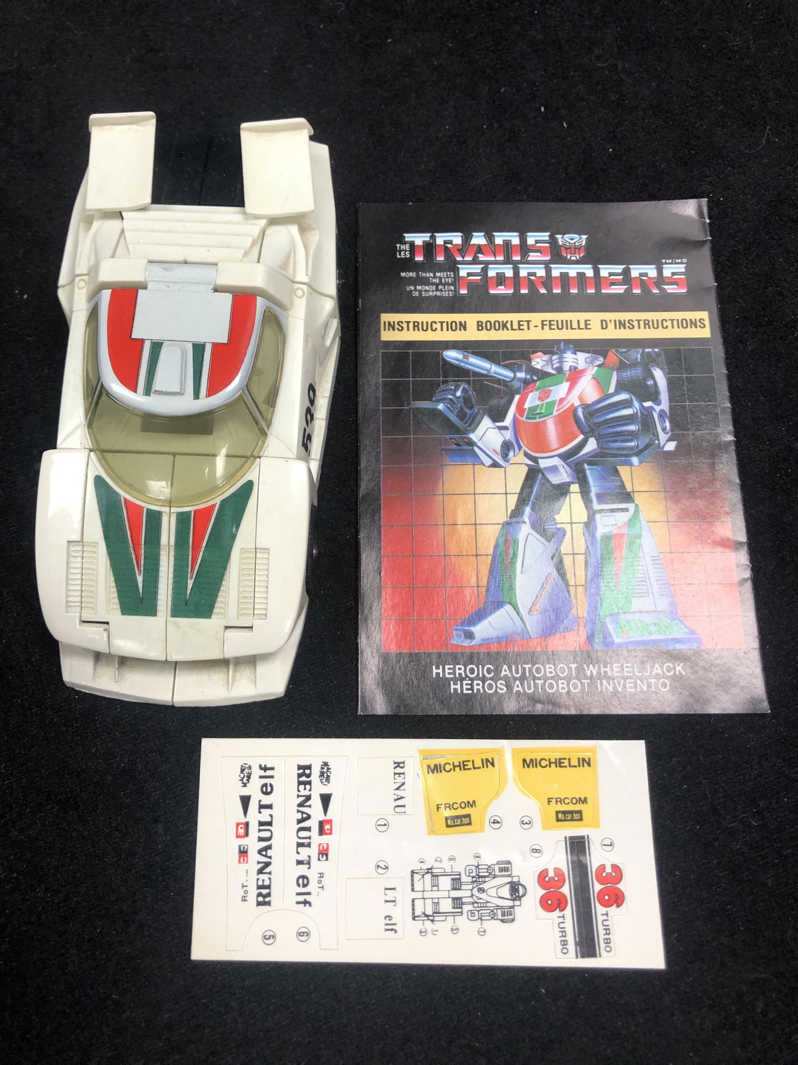 1980'S G1 TRANSFORMER WHEEL JACK (1 of 3)