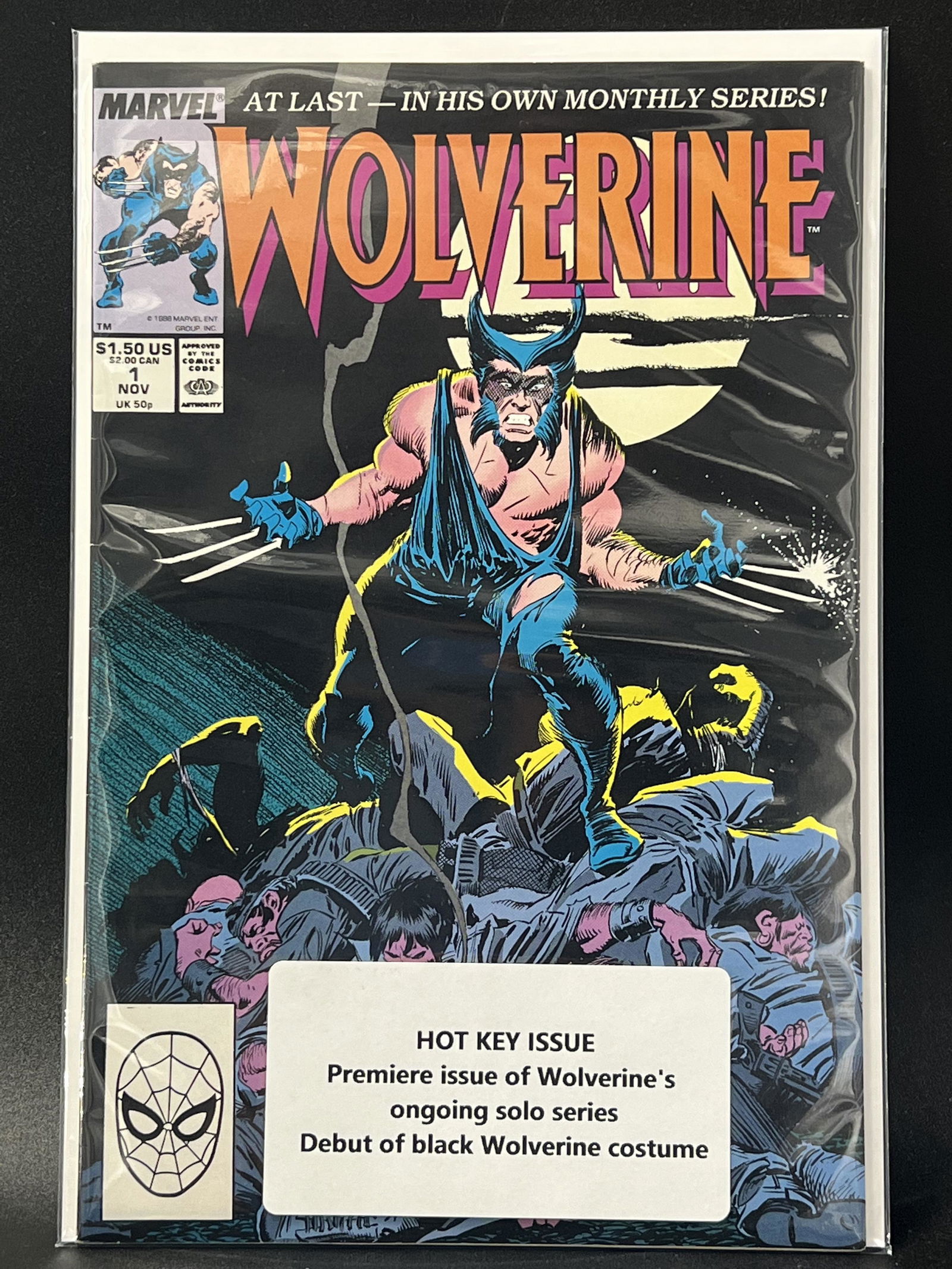 WOLVERINE  #1  HOT KEY ISSUE (MARVEL COMICS) (1 of 1)