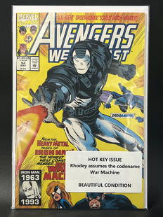 AVENGERS WEST COAST #94 HOT KEY ISSUE (MARVEL COMICS): AVENGERS WEST COAST #94 HOT KEY ISSUE (MARVEL COMICS)