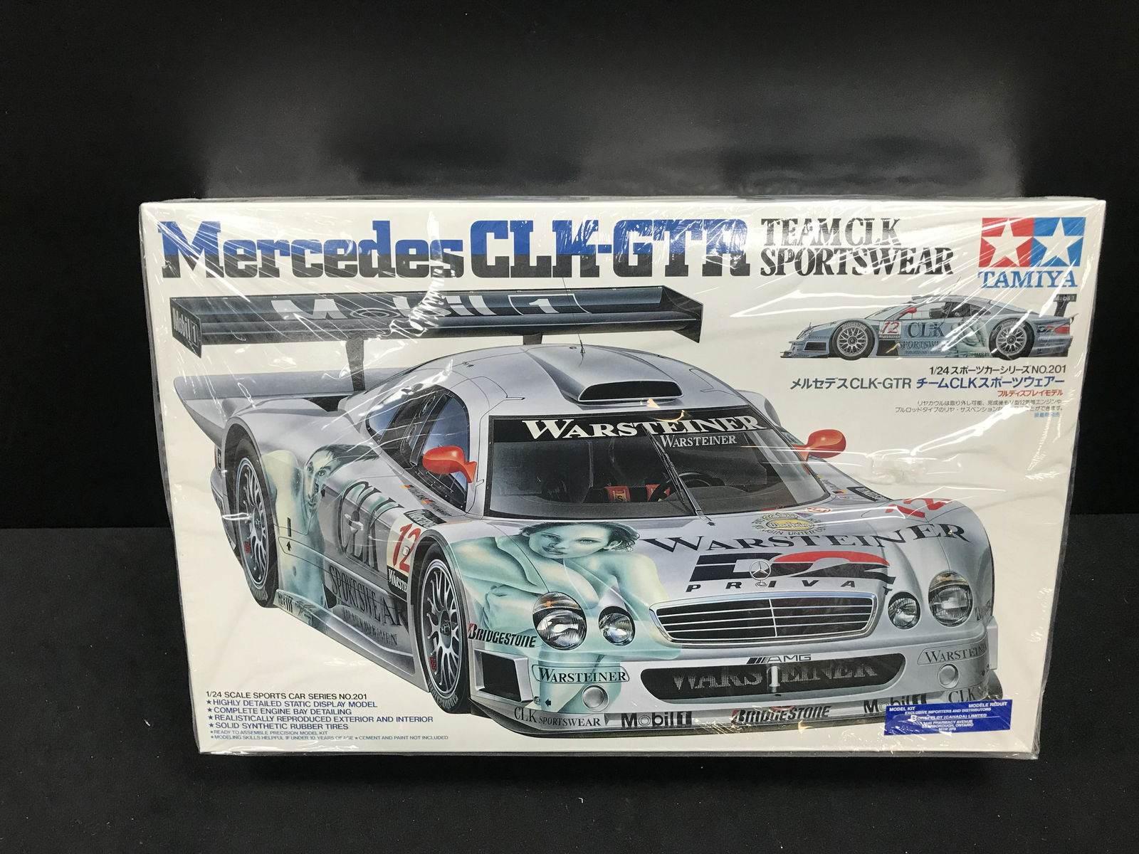 SEALED TAMIYA MERCEDES CLK-GTR 1:24 SCALE MODEL KIT (1 of 1)