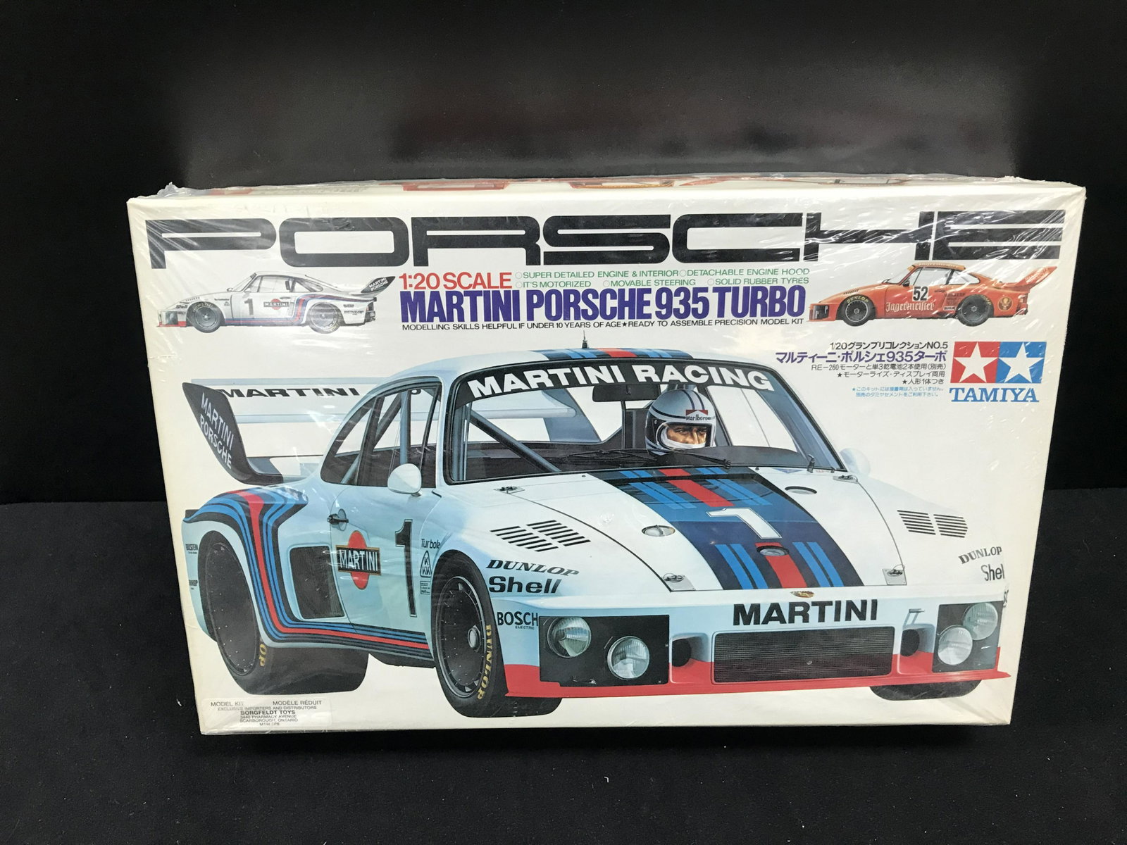 SEALED TAMIYA PORCHE 935 TURBO 1:24 SCALE MODEL KIT: SEALED TAMIYA PORCHE 935 TURBO 1:24 SCALE MODEL KIT