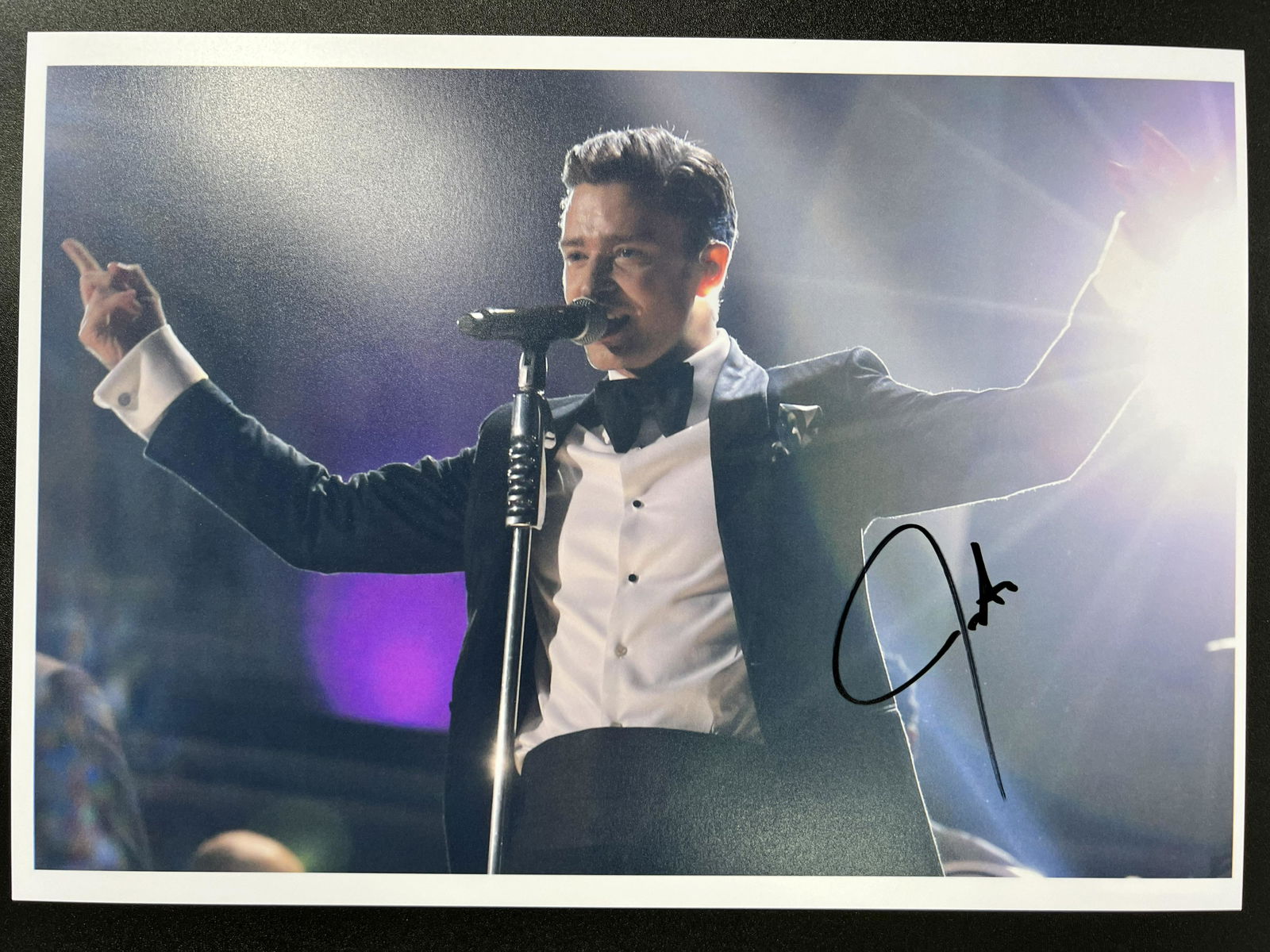 JUSTIN TIMBERLAKE SIGNED 8 X 10 (RA COA) (1 of 2)