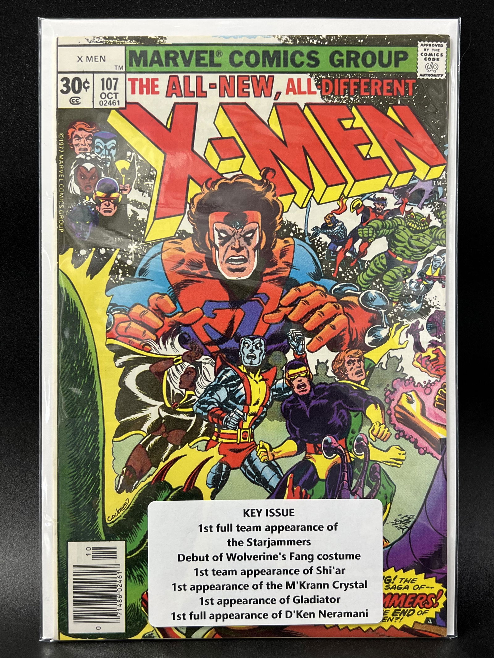 X-MEN #107 KEY ISSUE   (MARVEL COMICS) (1 of 1)