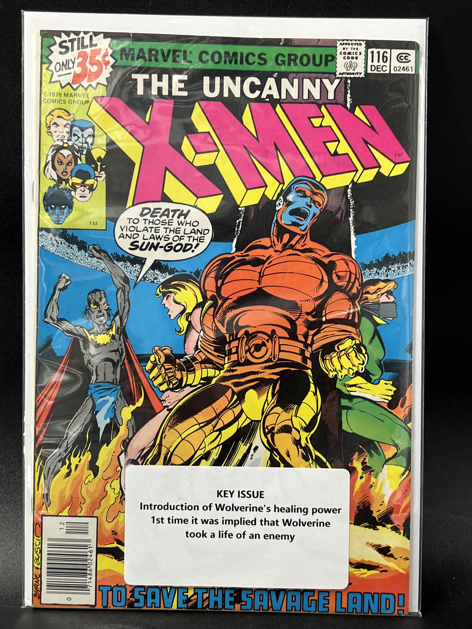 THE UNCANNY  X-MEN #116 KEY ISSUE   (MARVEL COMICS) (1 of 1)