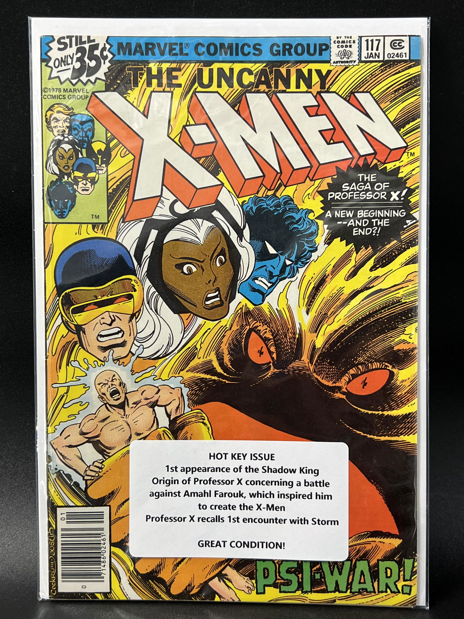 THE UNCANNY  X-MEN #117  KEY ISSUE   (MARVEL COMICS) (1 of 1)