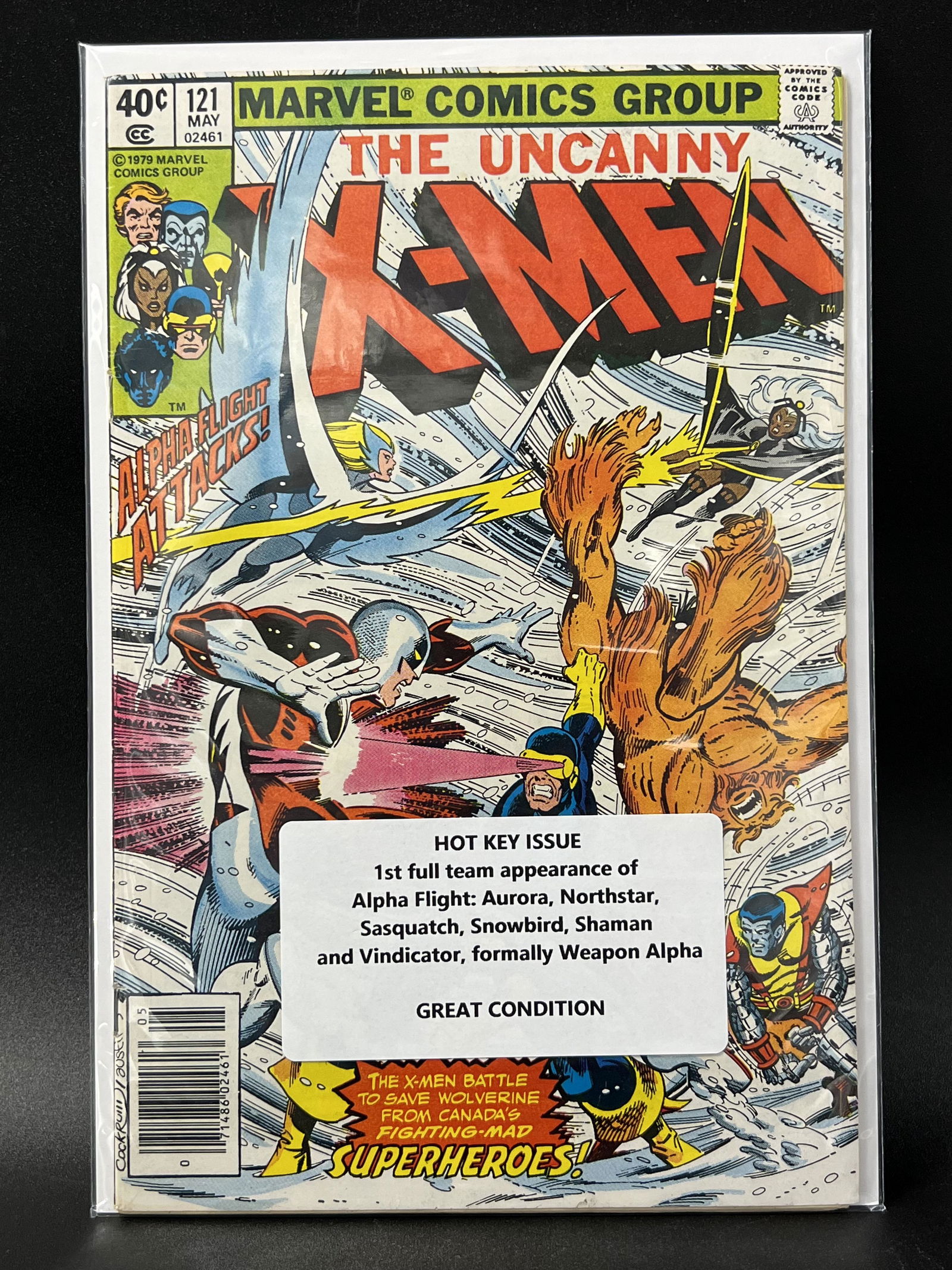 THE UNCANNY  X-MEN #121   KEY ISSUE   (MARVEL COMICS) (1 of 1)
