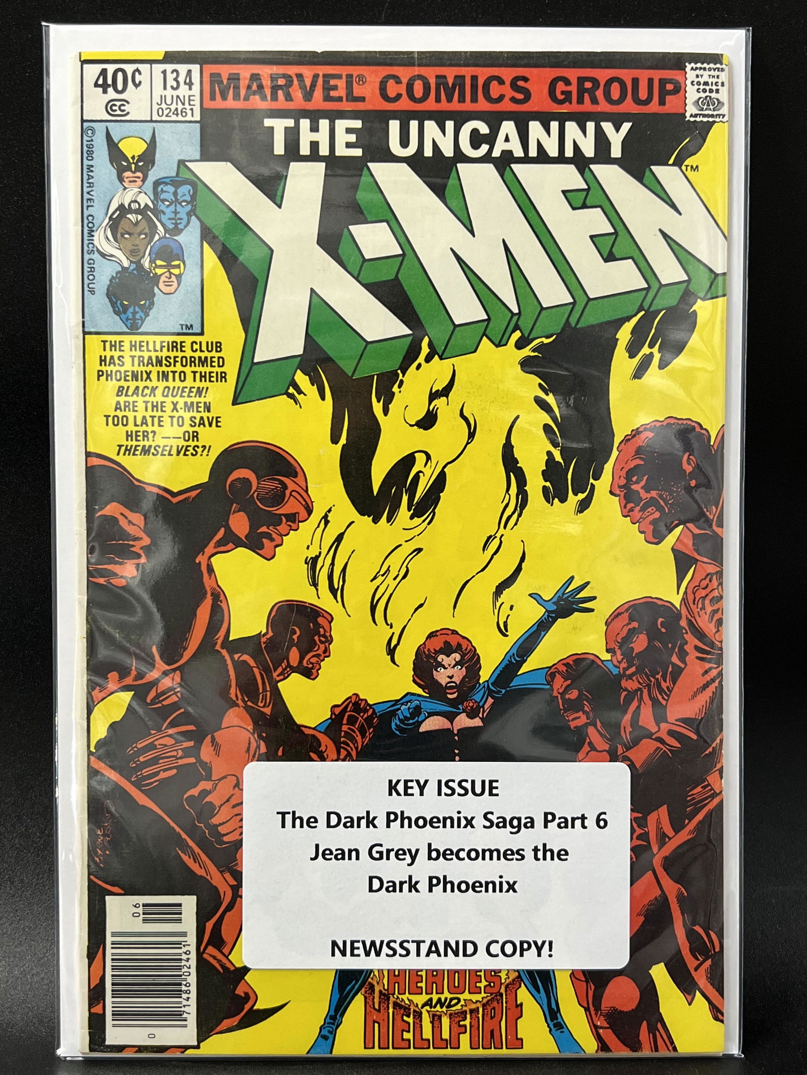 THE UNCANNY  X-MEN #134  KEY ISSUE   (MARVEL COMICS) (1 of 1)