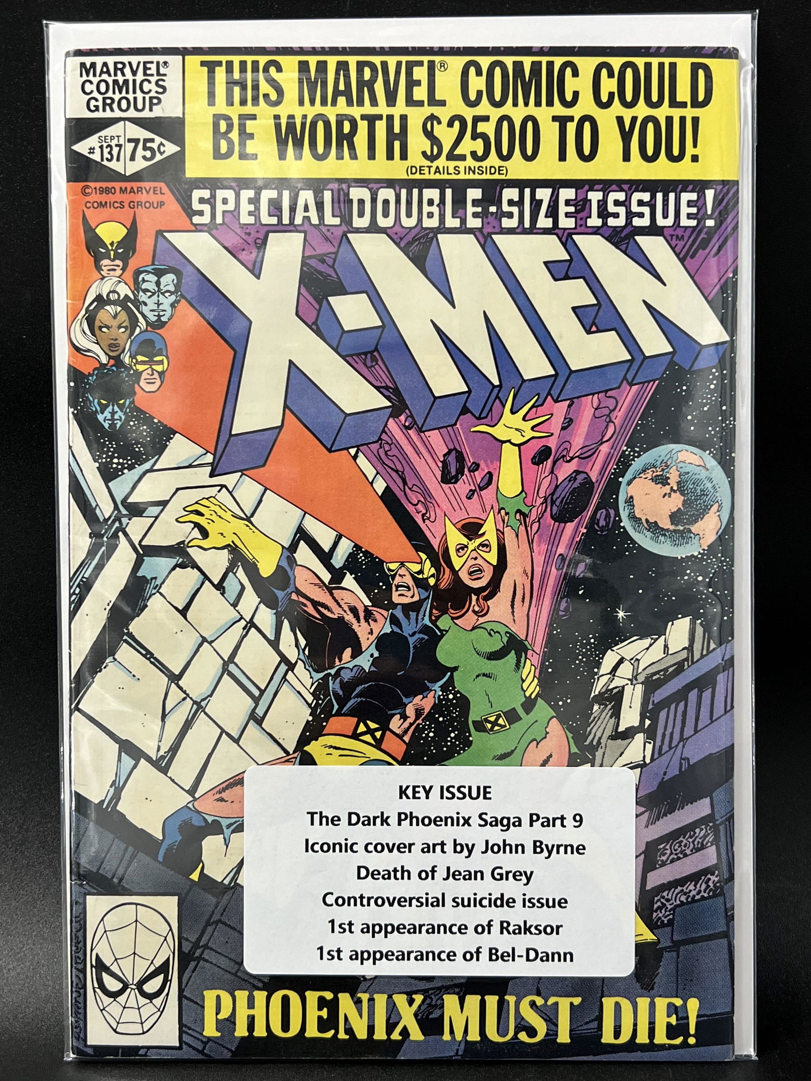 SPECIAL DOUBLE SIZE ISSUE X-MEN # 137 KEY ISSUE (MARVEL COMICS) (1 of 1)