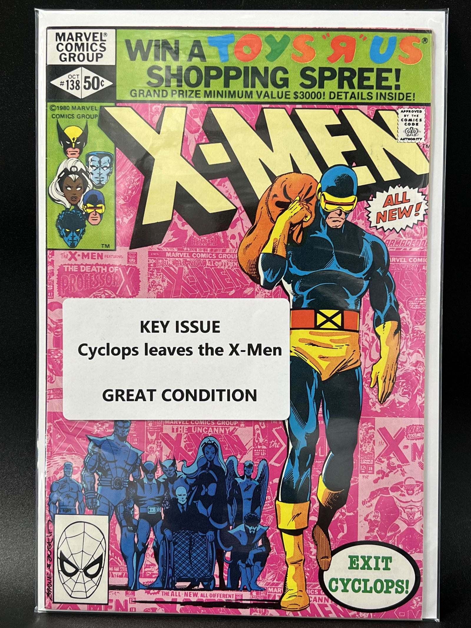 X-MEN #138 KEY ISSUE   (MARVEL COMICS) (1 of 1)