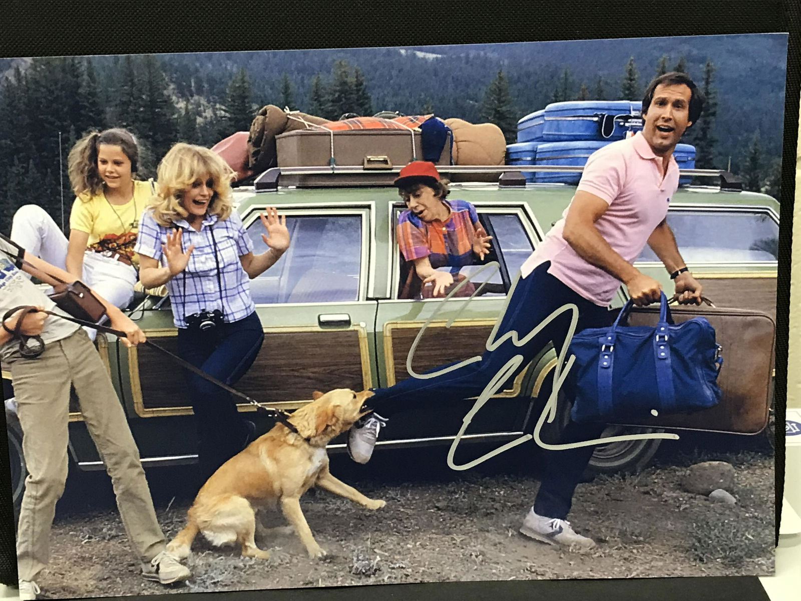 CHEVY CHASE "VACATION" SIGNED 8 X 10 (RA COA) (1 of 2)