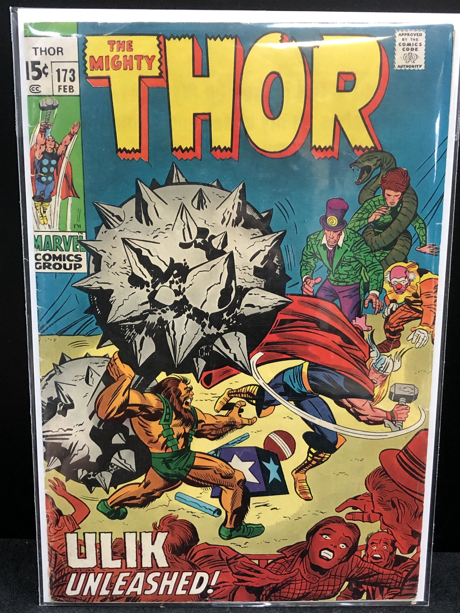 THE MIGHTY THOR # 173 MARVEL COMICS: THE MIGHTY THOR # 173 MARVEL COMICS