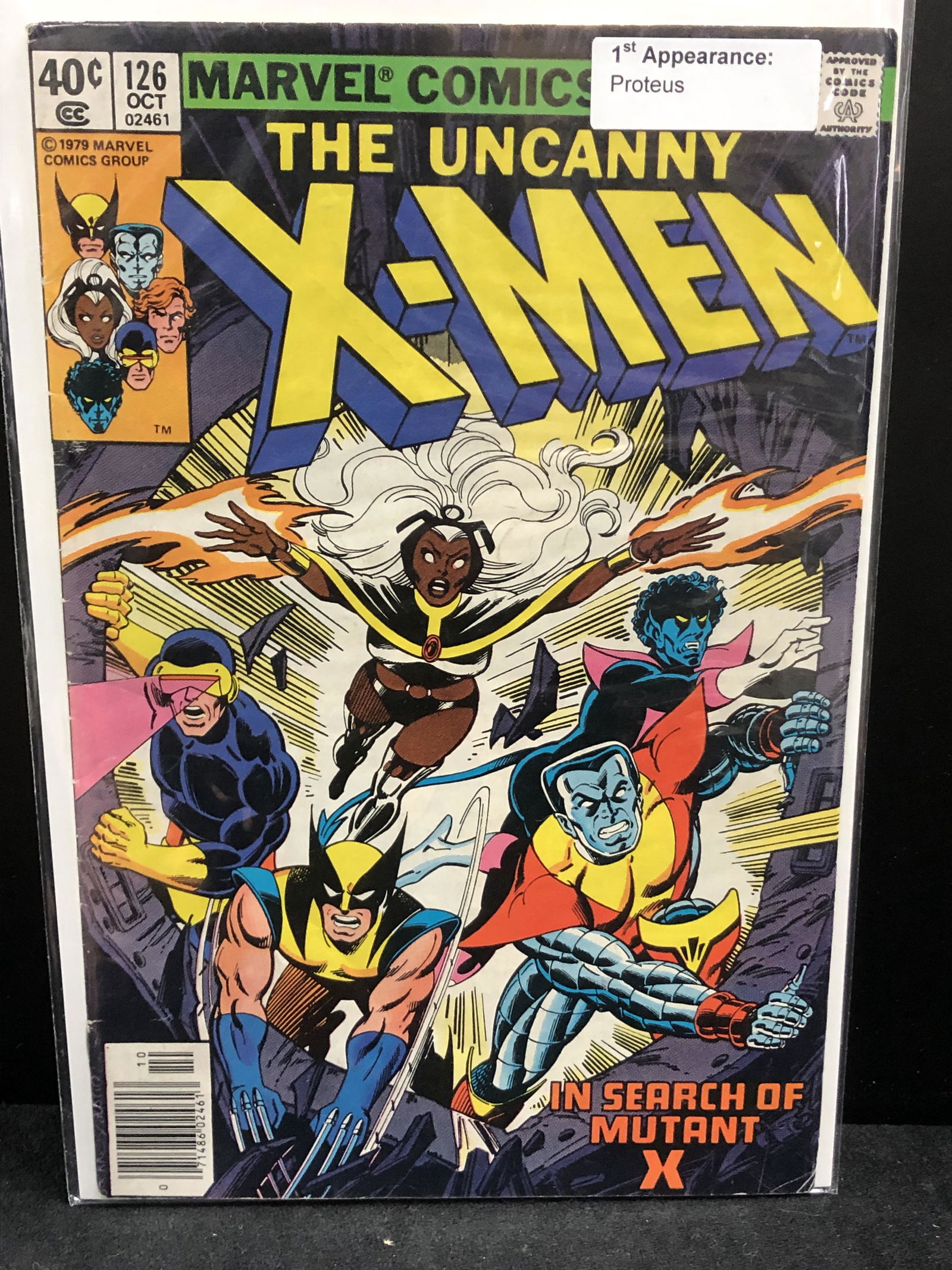 THE UNCANNY  X-MEN #126  KEY ISSUE 1ST APP OF PROTEUS  (MARVEL COMICS) (1 of 1)